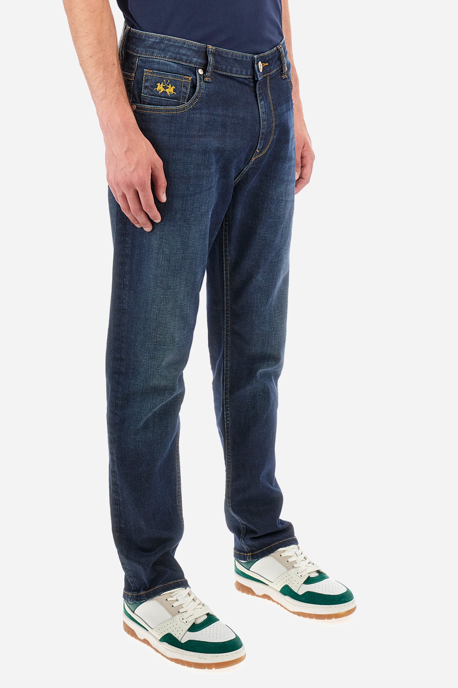 Regular fit cotton 5-pocket jeans - Zenobi