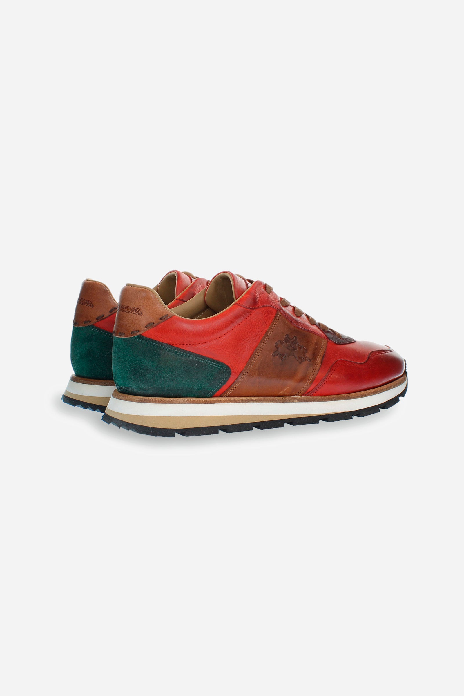 Men's trainer in leather - "San Telmo"