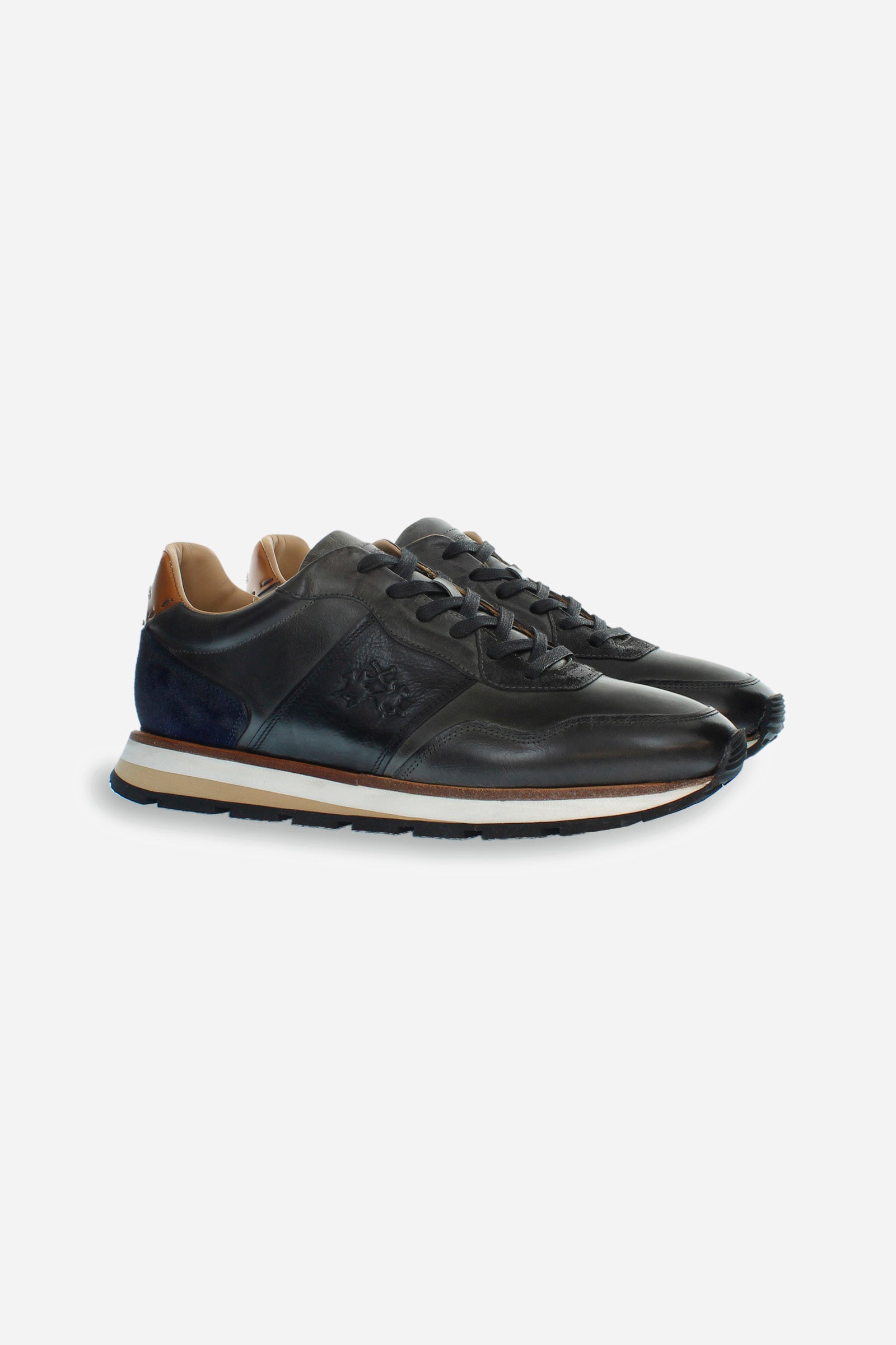 Men's trainer in leather - "San Telmo"