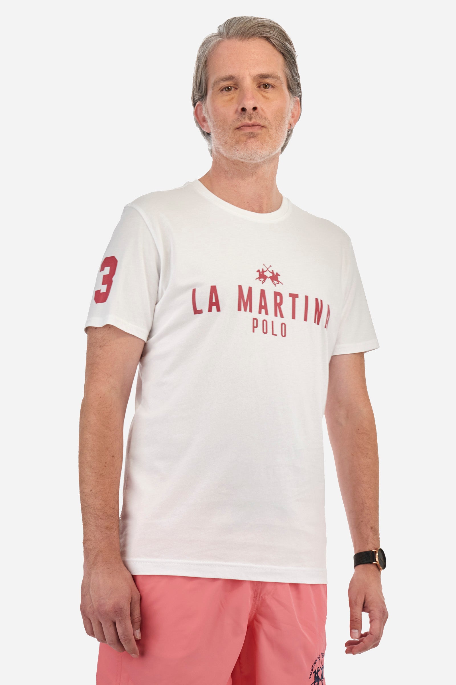 T-shirt coupe classique en coton - Ysmael