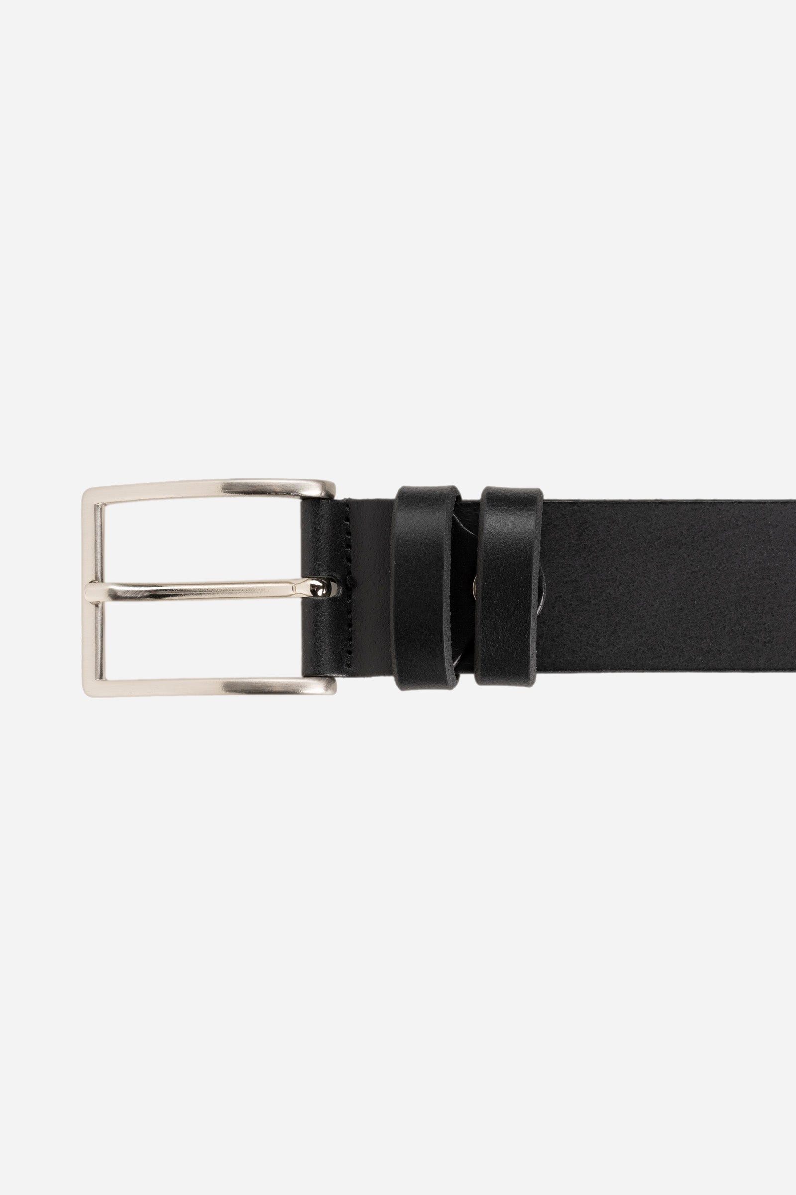 Men's leather belt