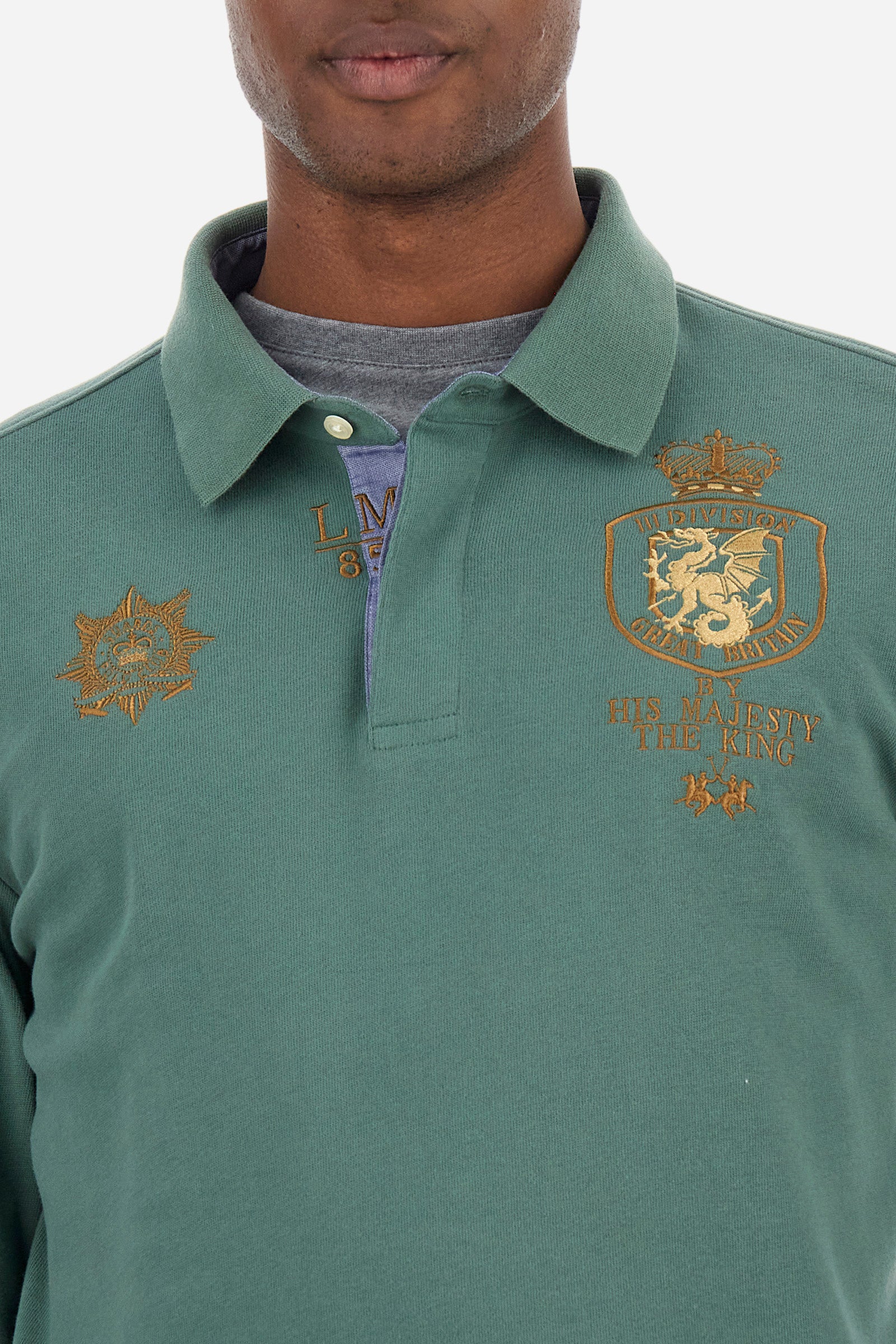 Regular fit Guards polo shirt in cotton - Zachory