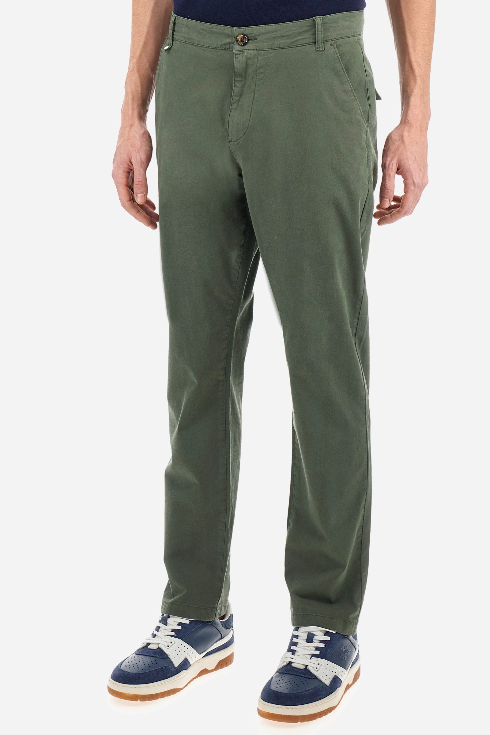 Chino-Hose aus Stretch-Baumwolle, Regular Fit- Siard