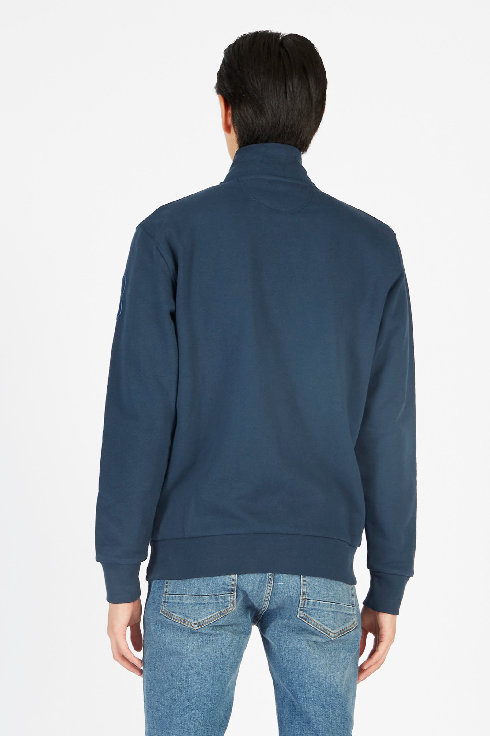 Men’s sweatshirt in regular fit cotton blend