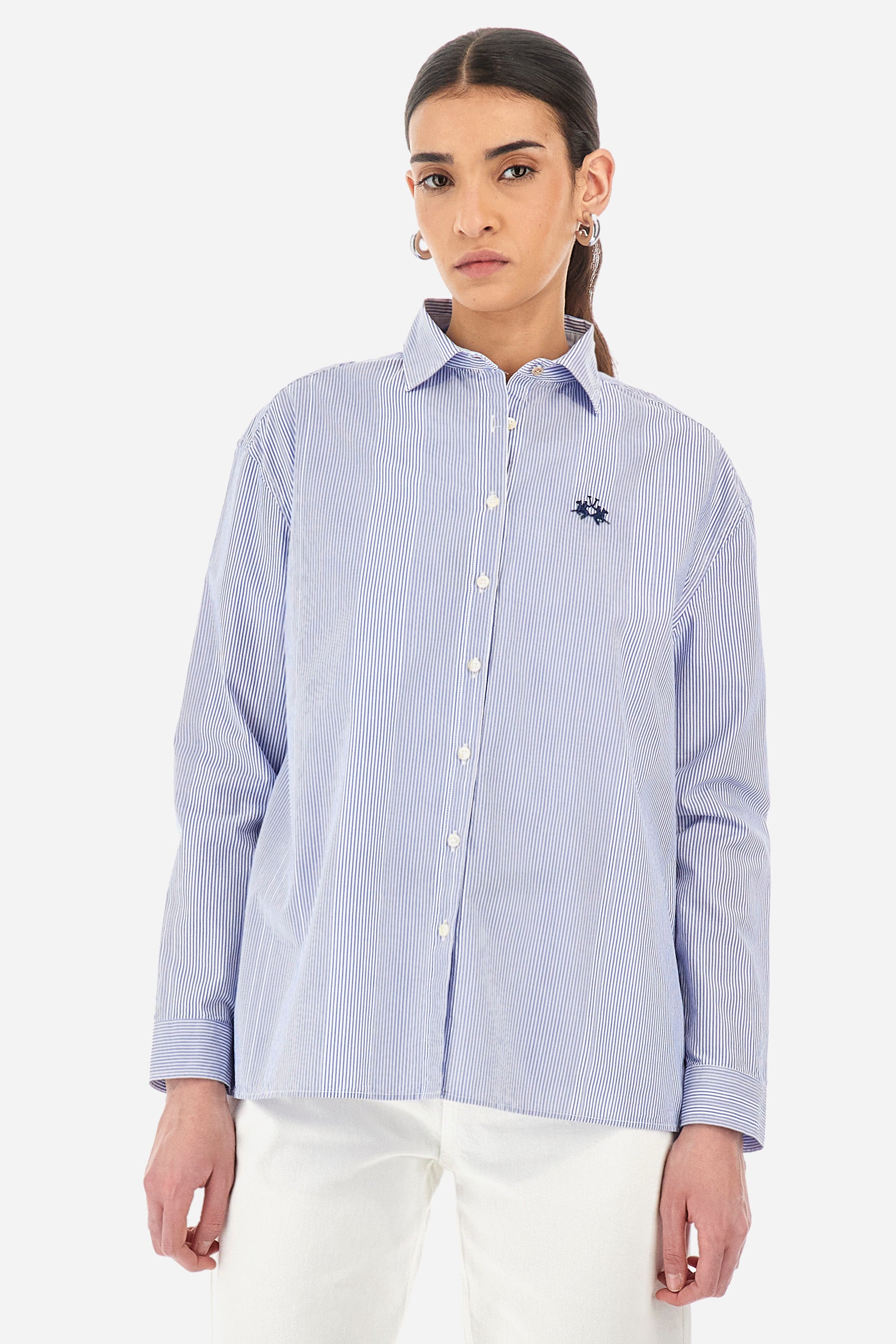 Regular-fit cotton shirt - Yasuko