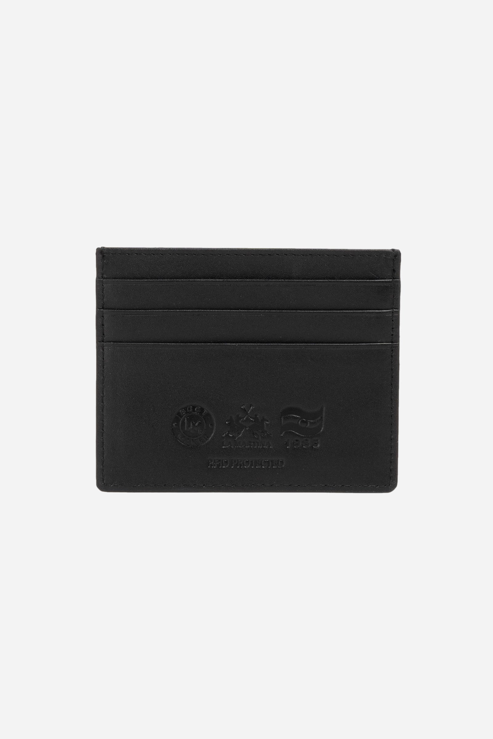 Leather card holder - Pablo