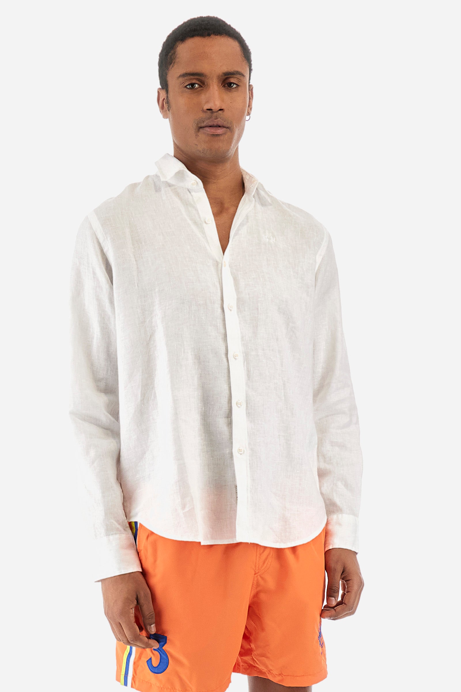 Regular-fit linen shirt - Russel