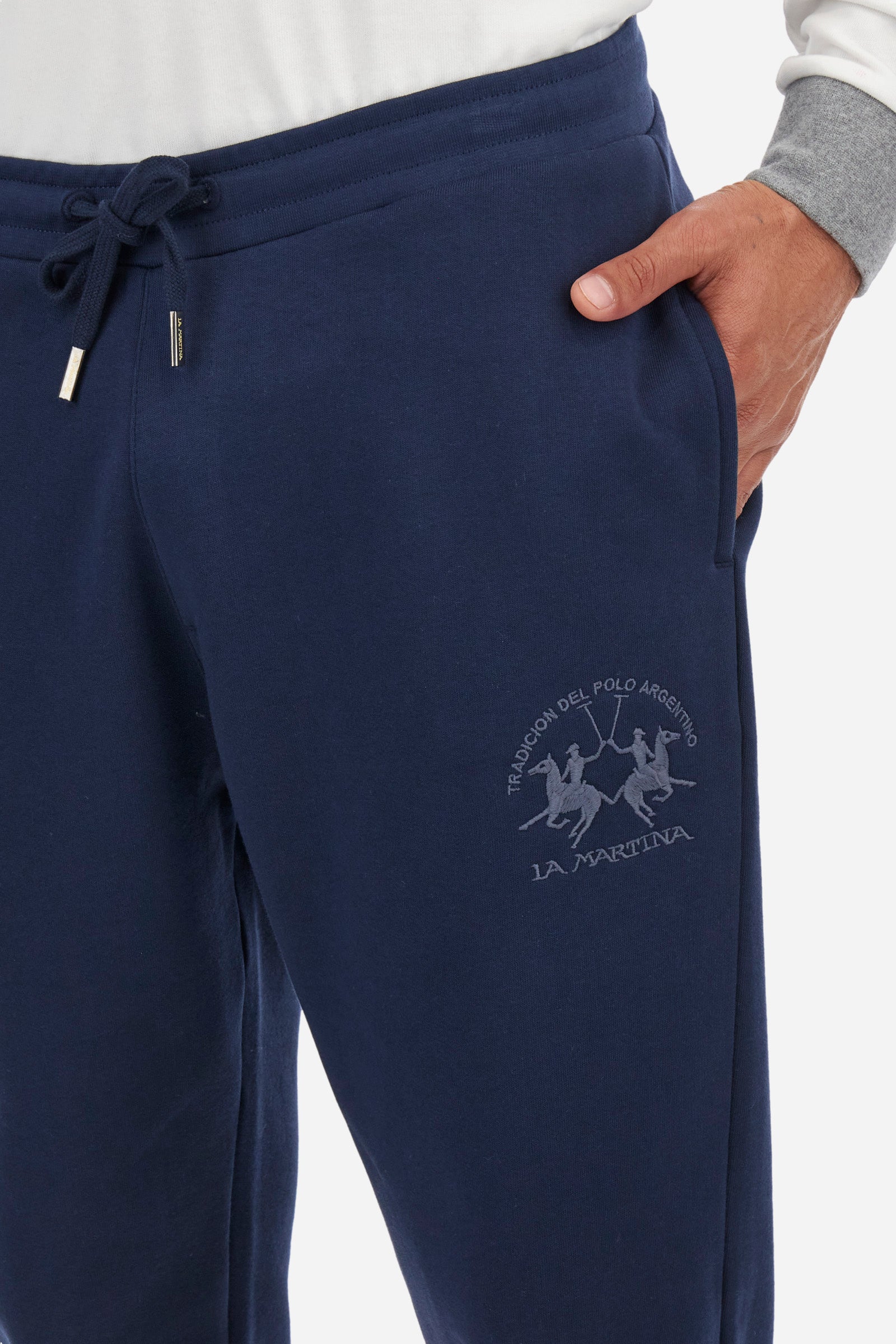 Pantalone jogging regular fit in cotone - Zaheer