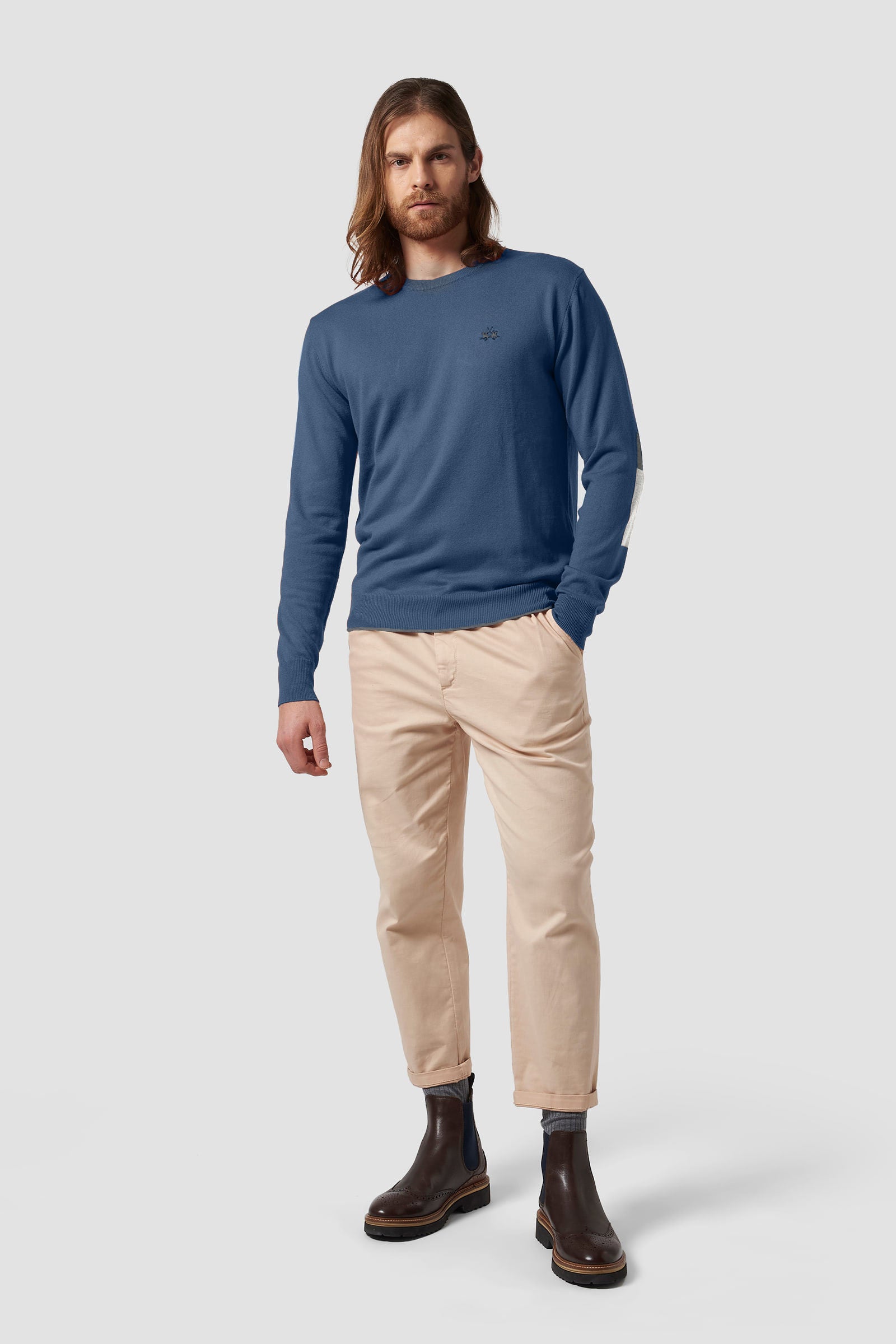 Men's wool-blend sweater