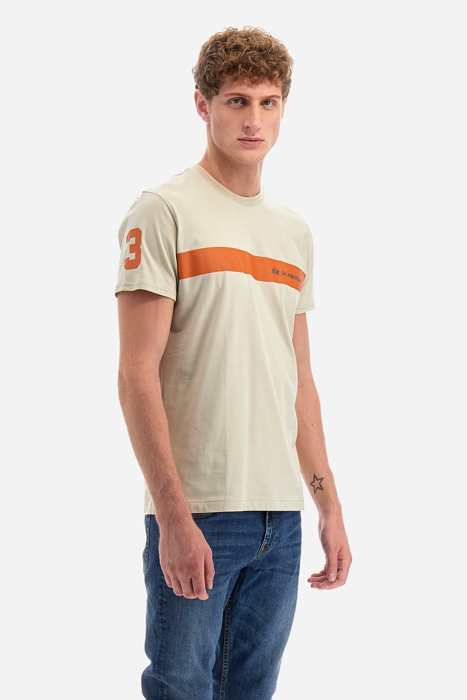 Regular-fit cotton T-shirt - Yovel