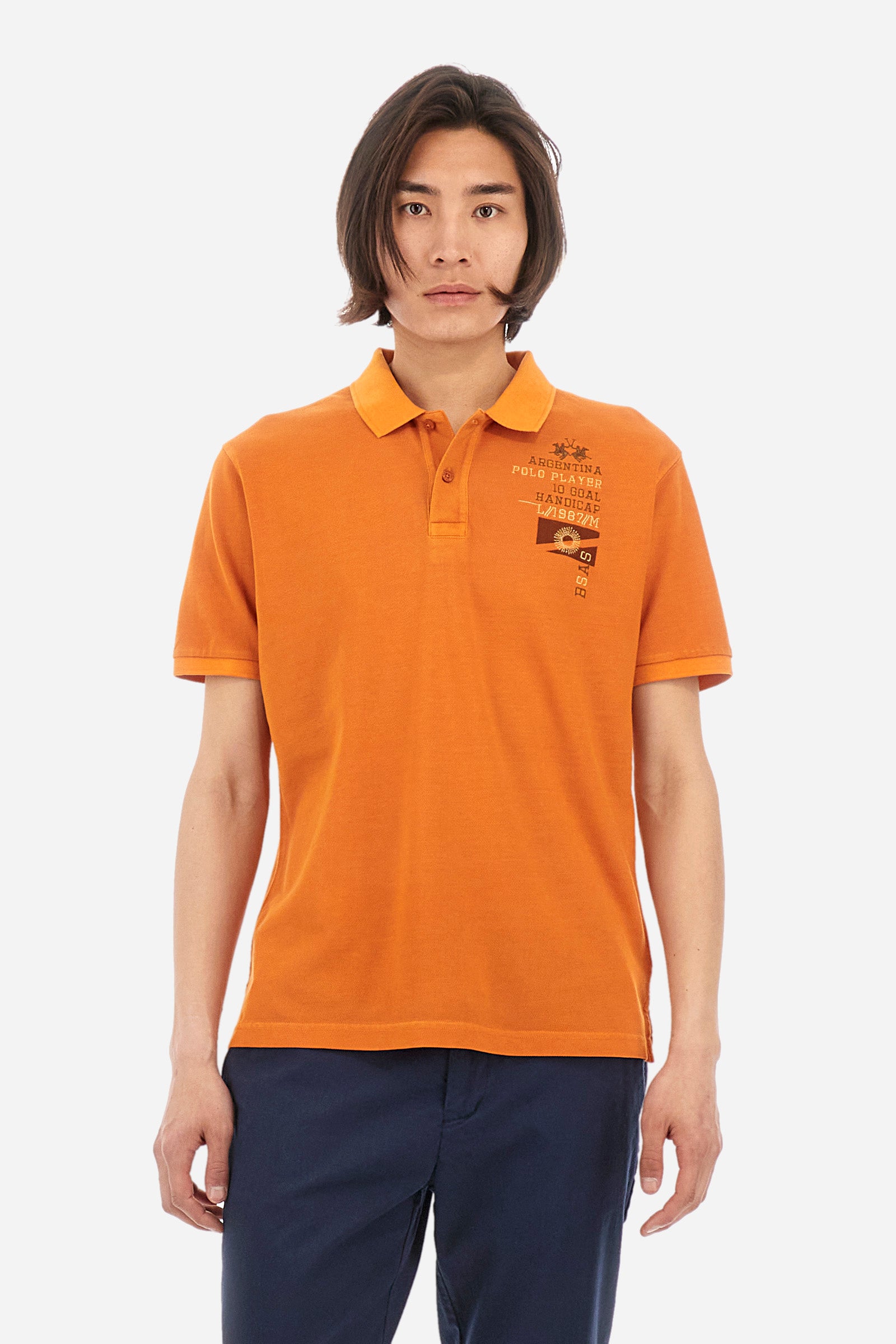 Polo regular fit in cotone - Yazid
