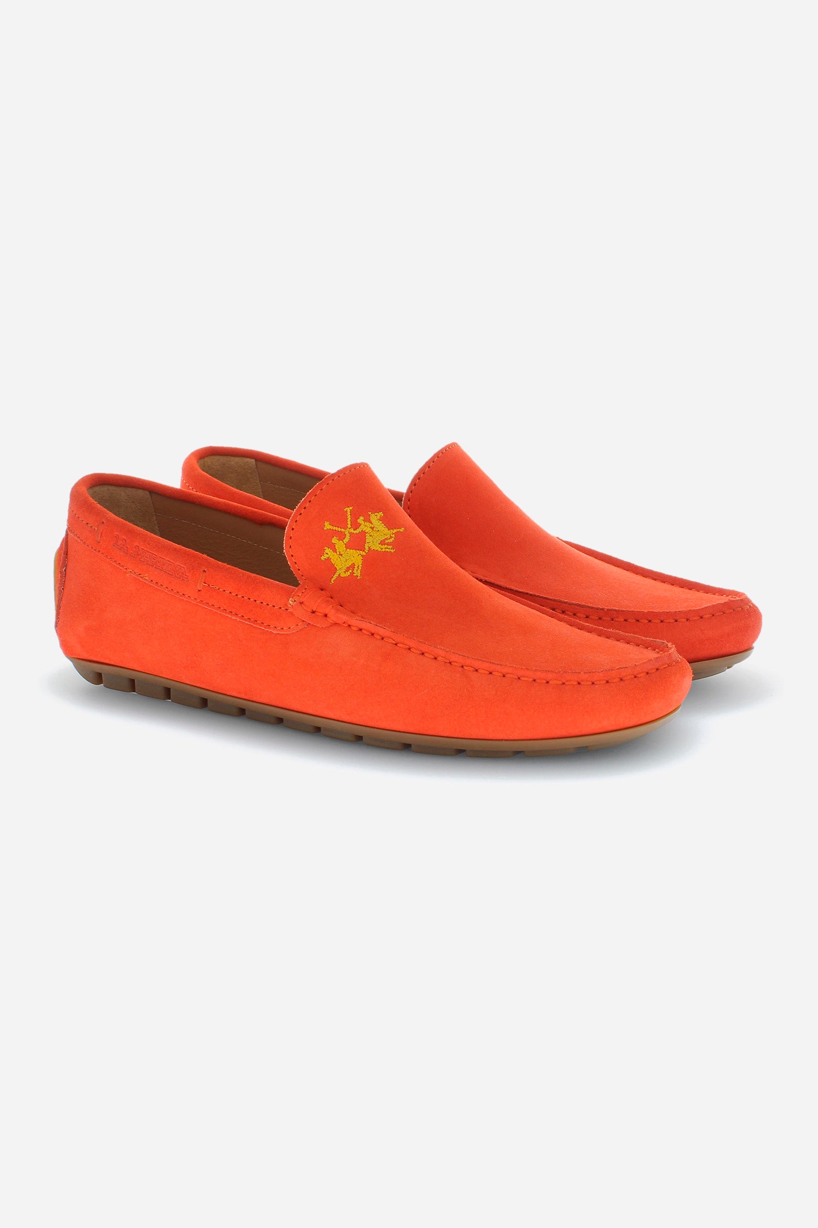 Suede moccasins