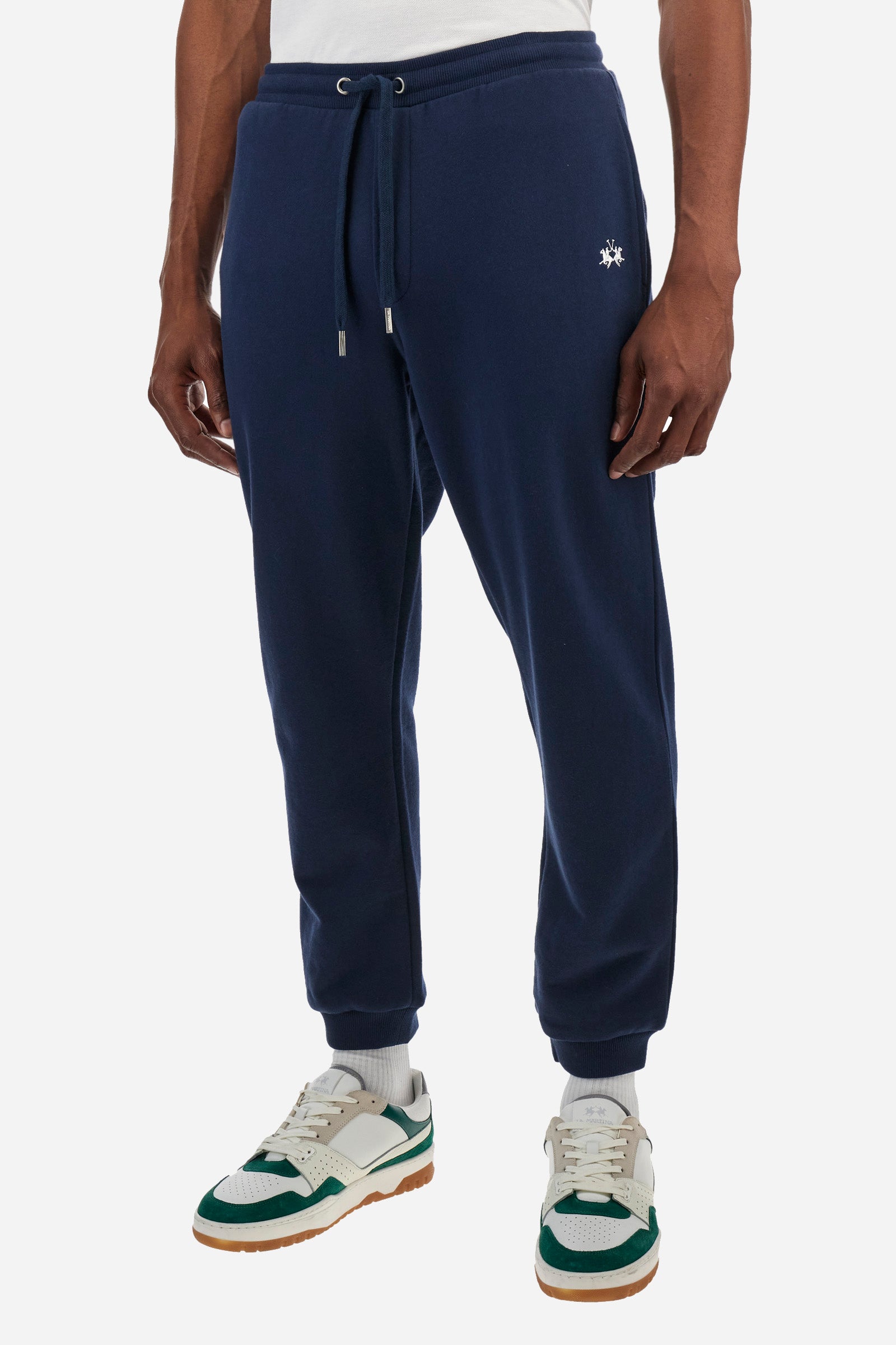 Regular fit cotton jogging bottoms - Zaire