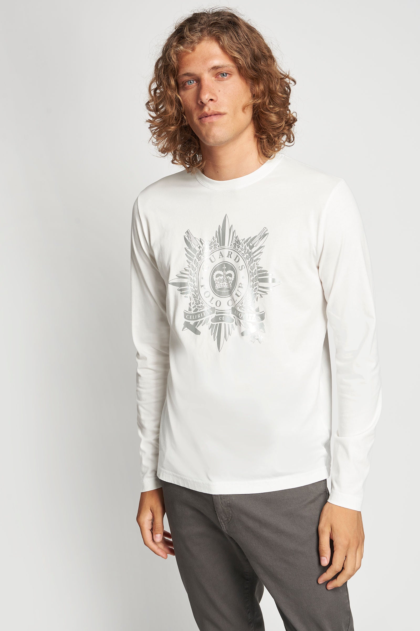 Printed cotton T-shirt