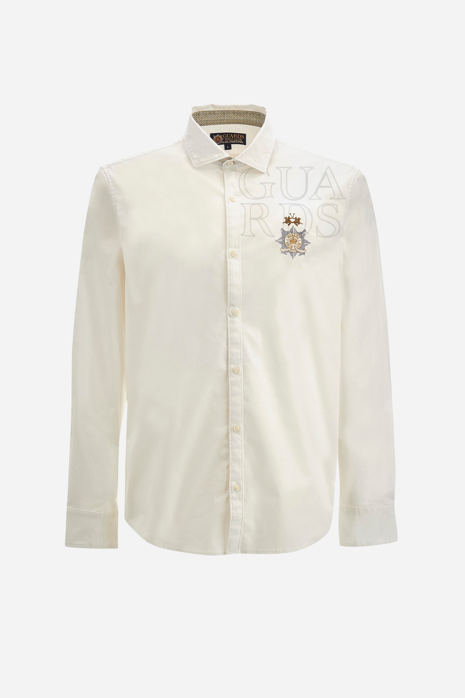 Chemise Guards coupe classique en coton stretch - Zigismond