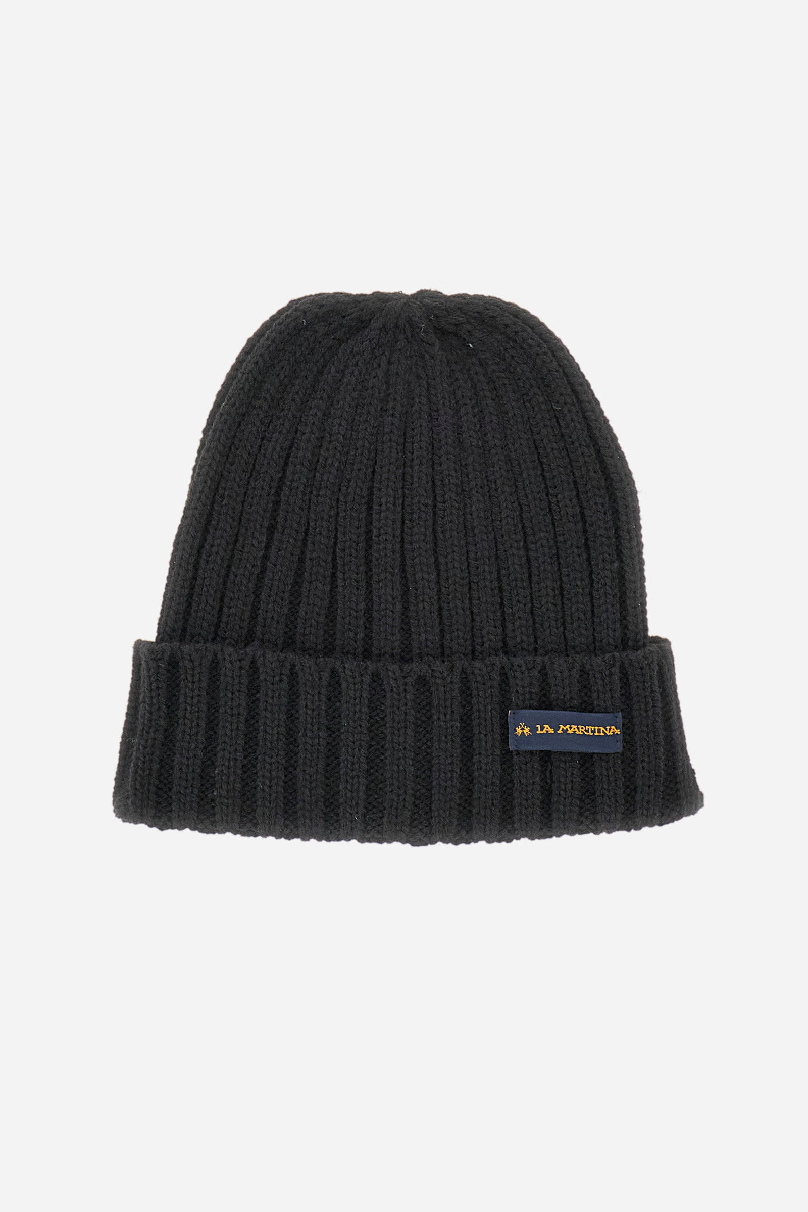 Unisex beanie with stripes