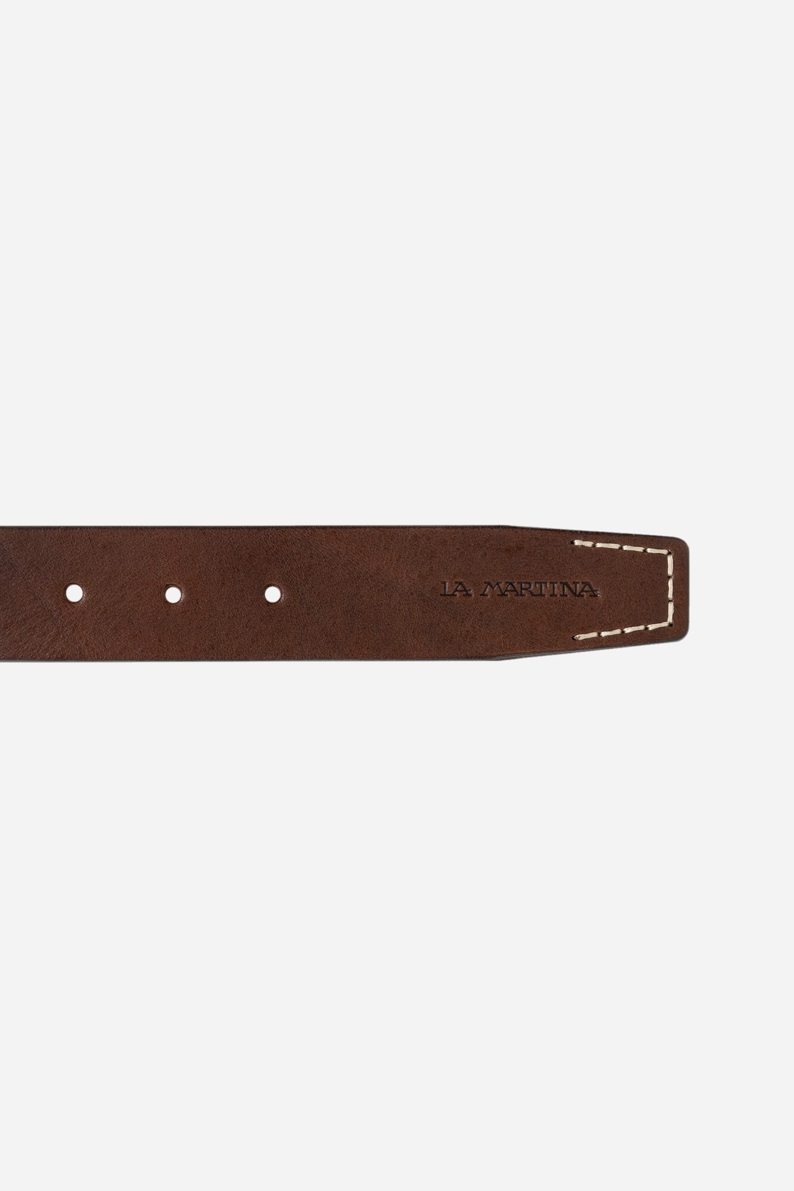 Men's belt in shiny calfskin
