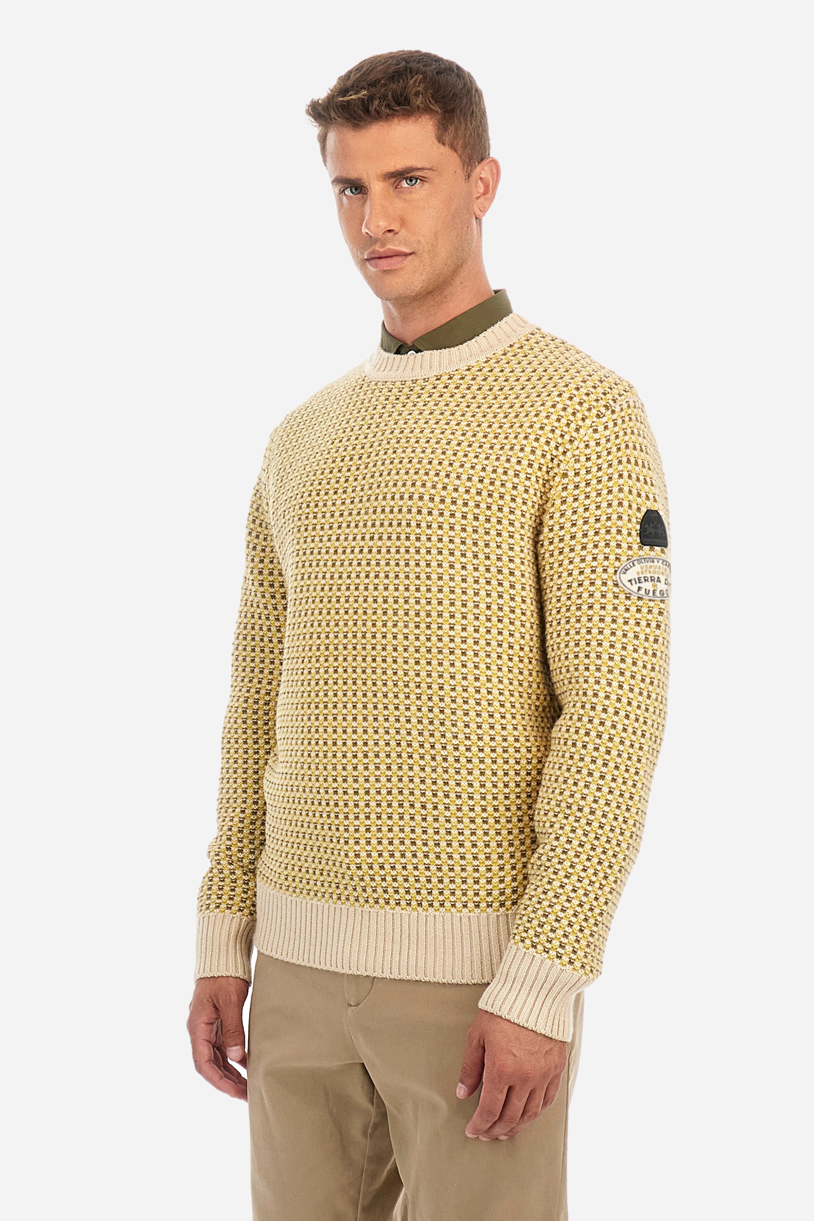 Comfort fit wool blend pullover - Zdislaw