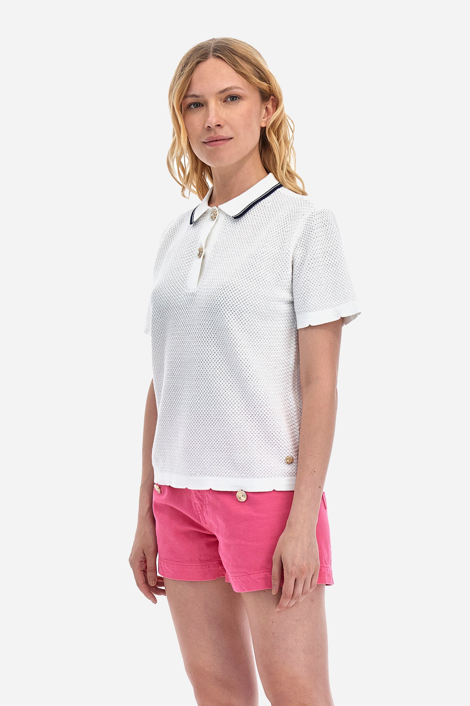 Polo Guards in maglia regular fit in cotone - Yesmina