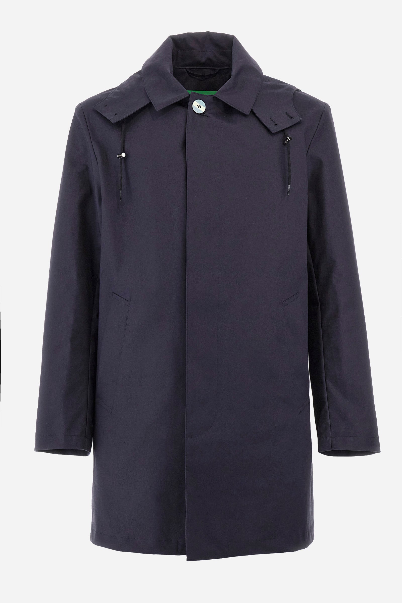 Regular fit cotton trench coat - Zahir