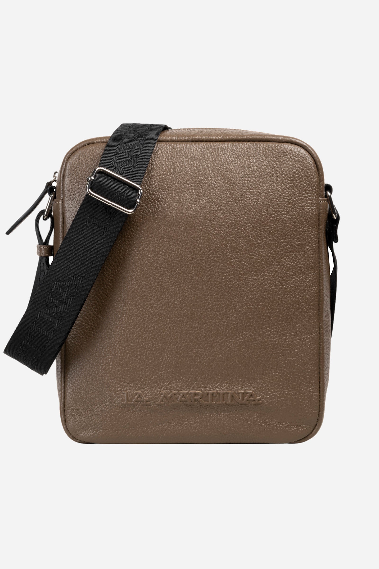 Men's leather crossbody bag - Lorenzo