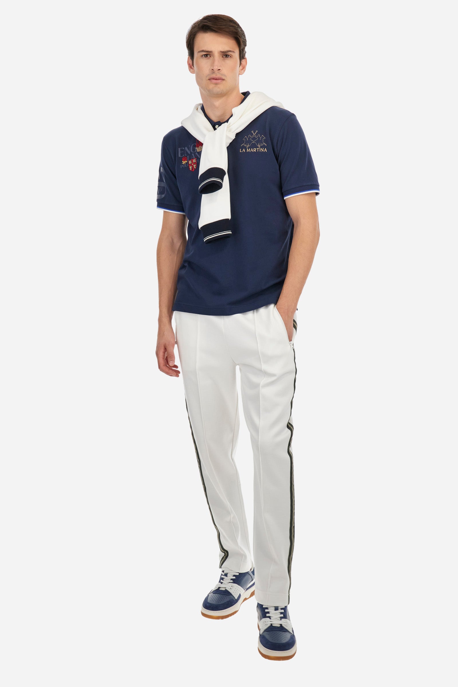 Regular-Fit-Poloshirt aus Baumwoll-Piqué - Arminio