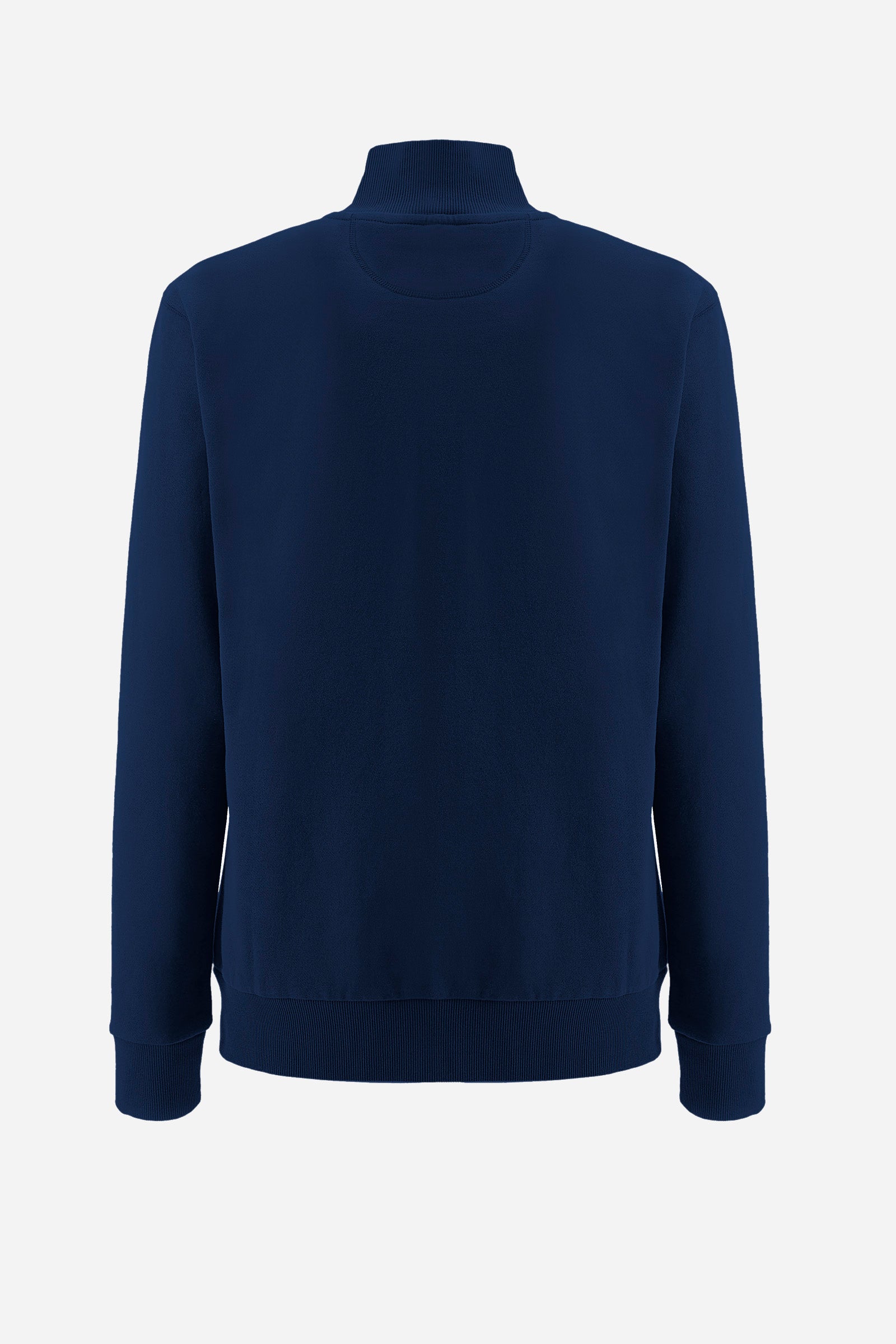 Regular fit cotton sweatshirt - Zahid