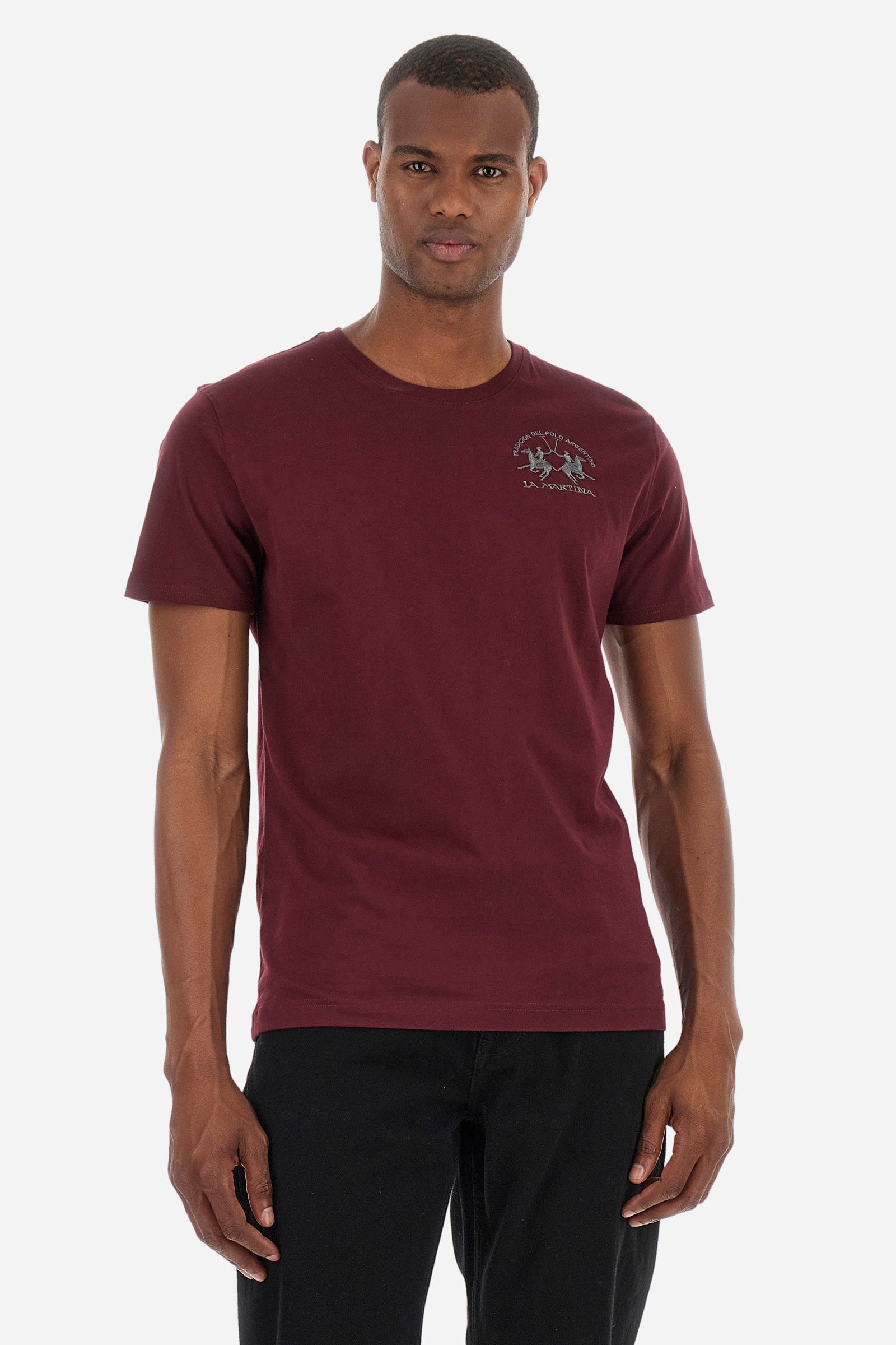 Regular fit cotton T-shirt - Zahur