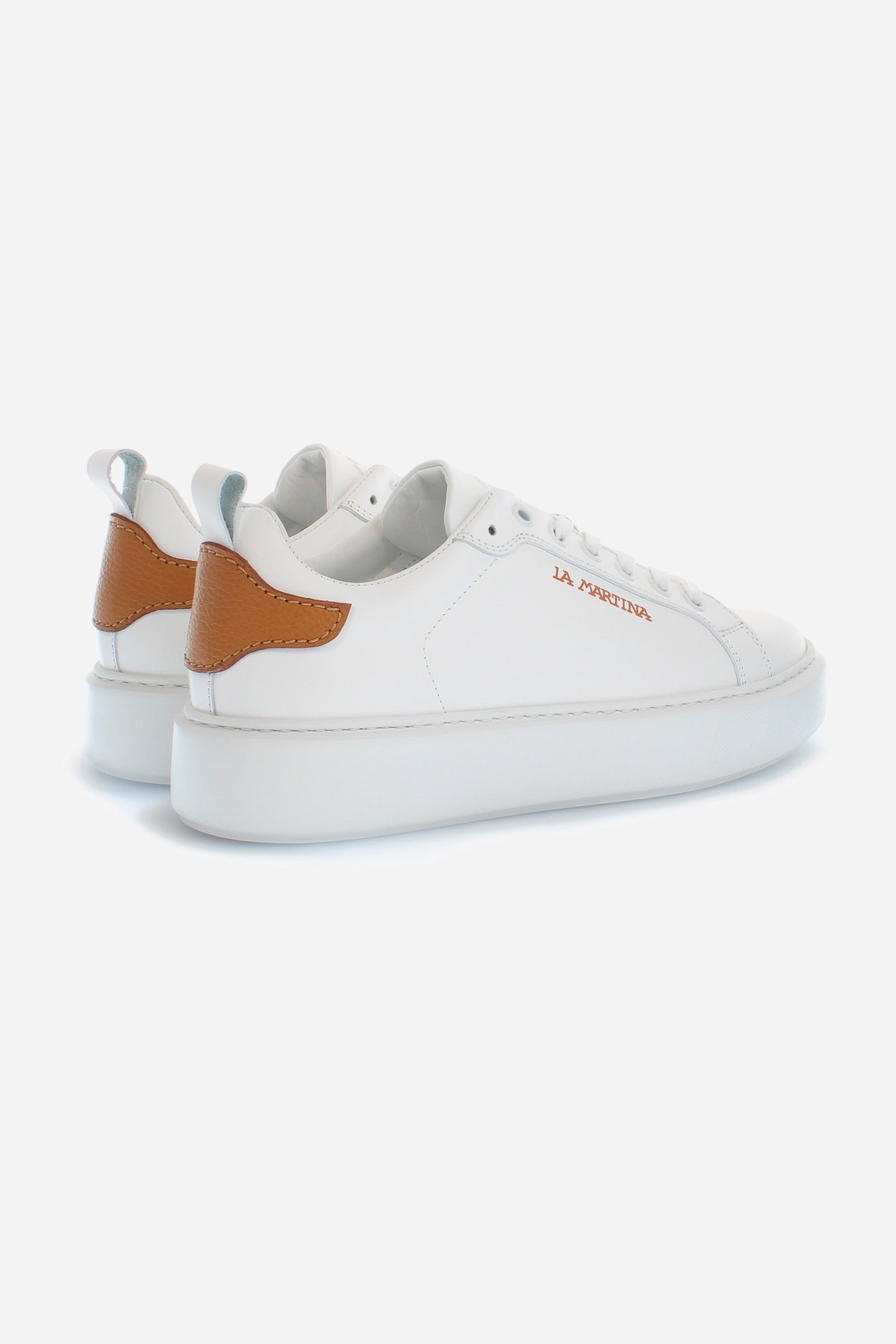 Women's leather trainers