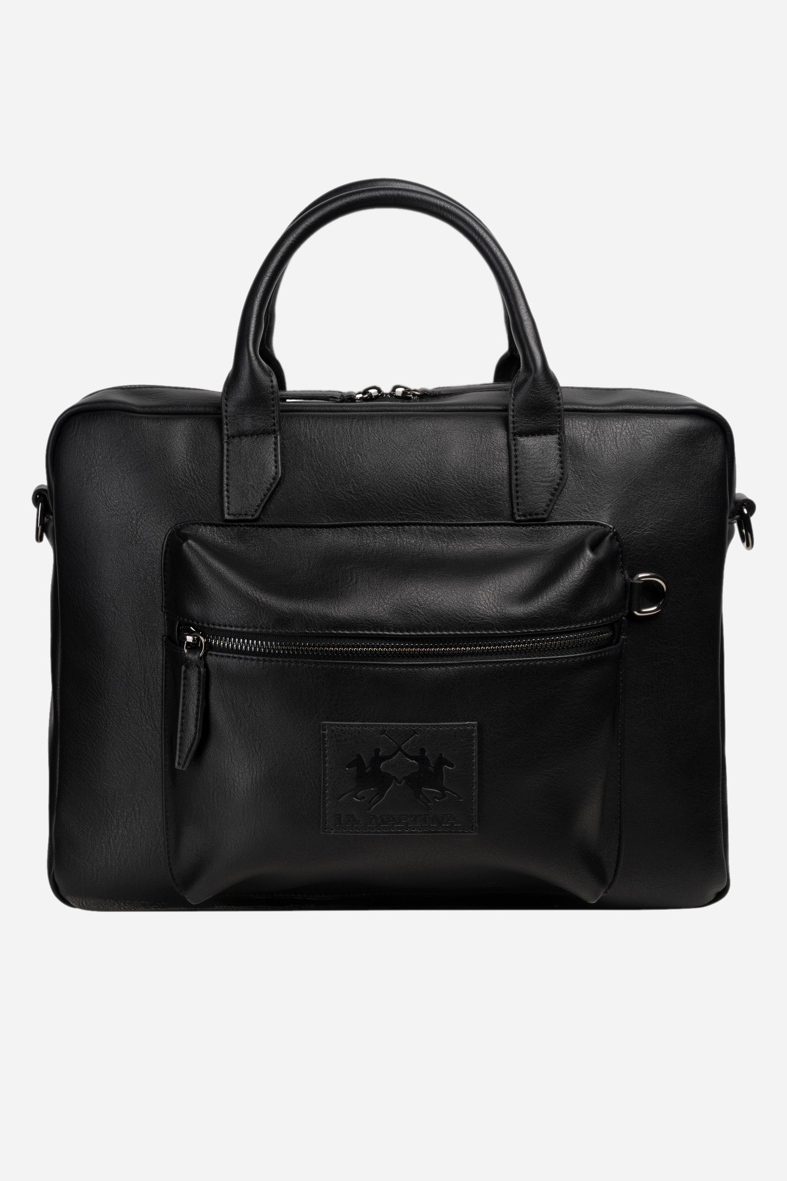 Men's polyurethane briefcase - Marcos