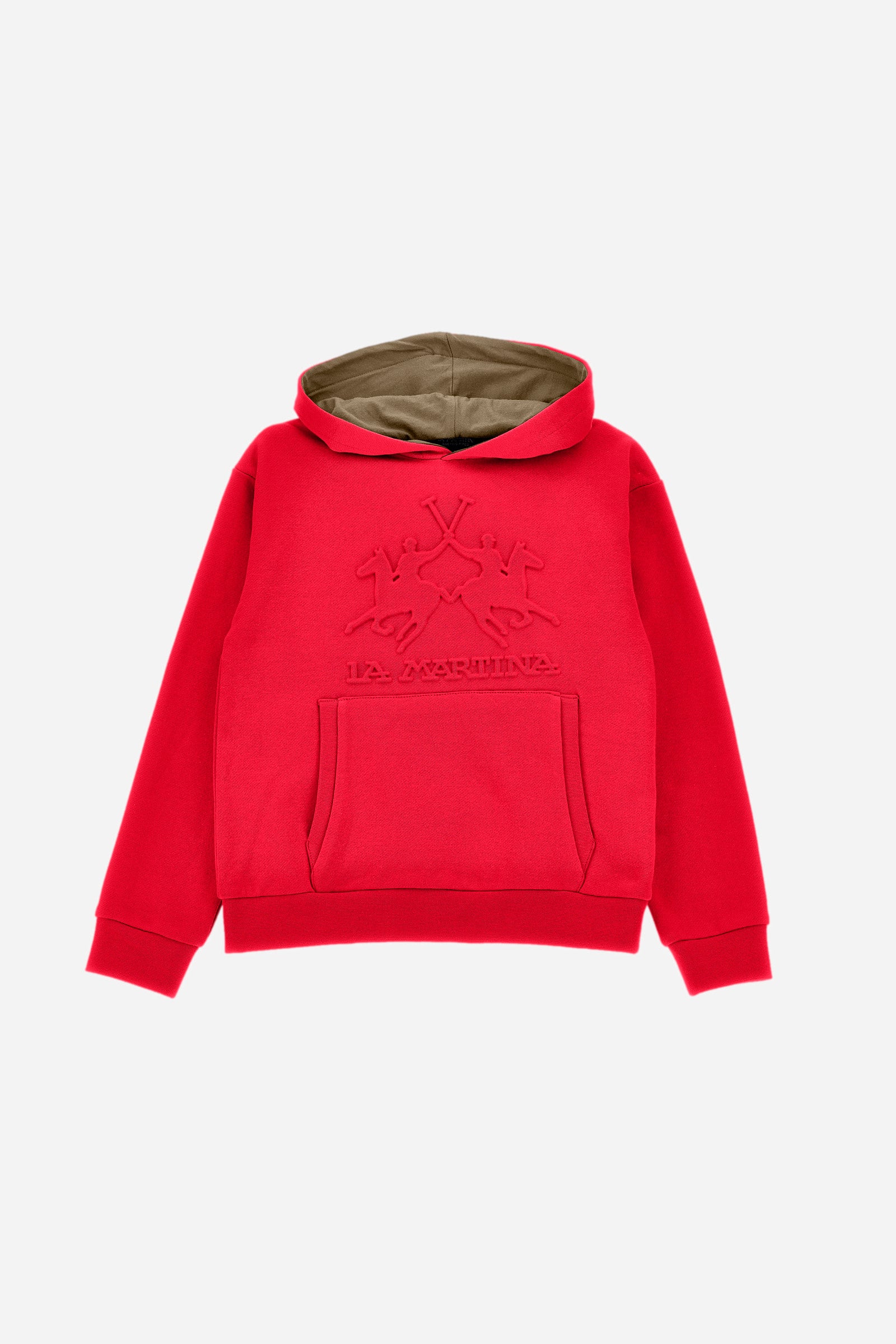 Boys' sweatshirt in technical fabric