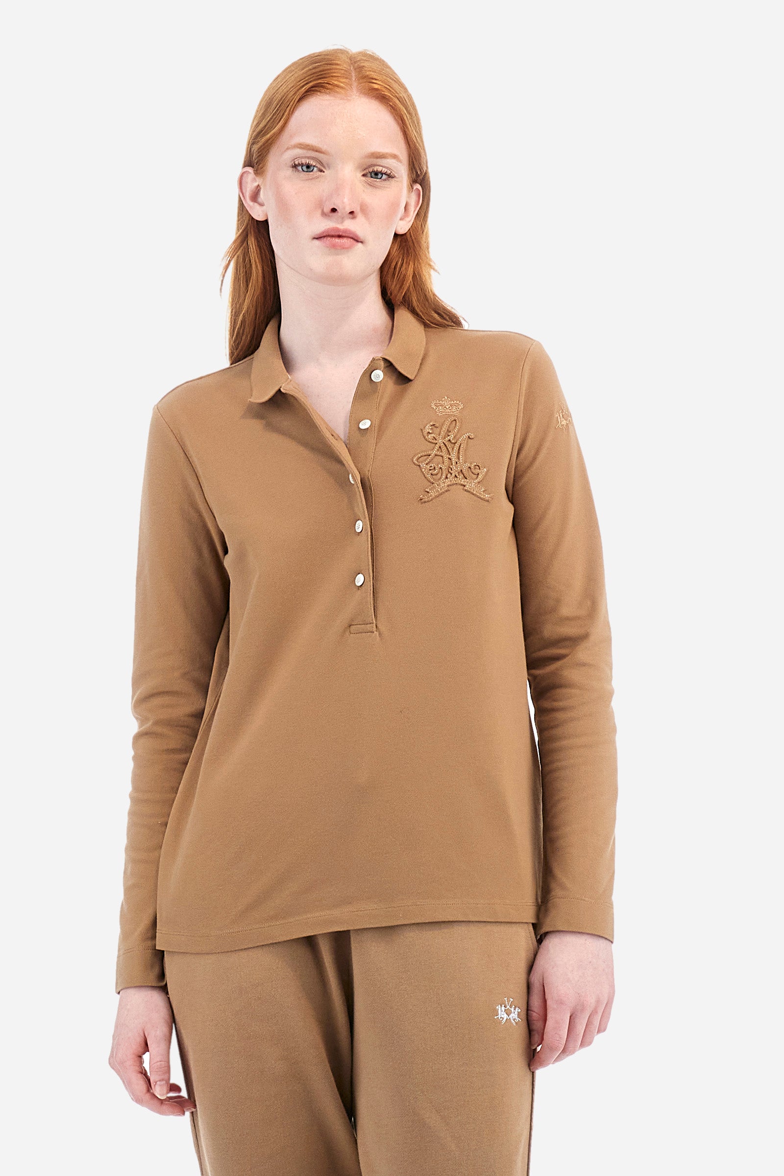 Polo regular fit in cotone elasticizzato - Zekia