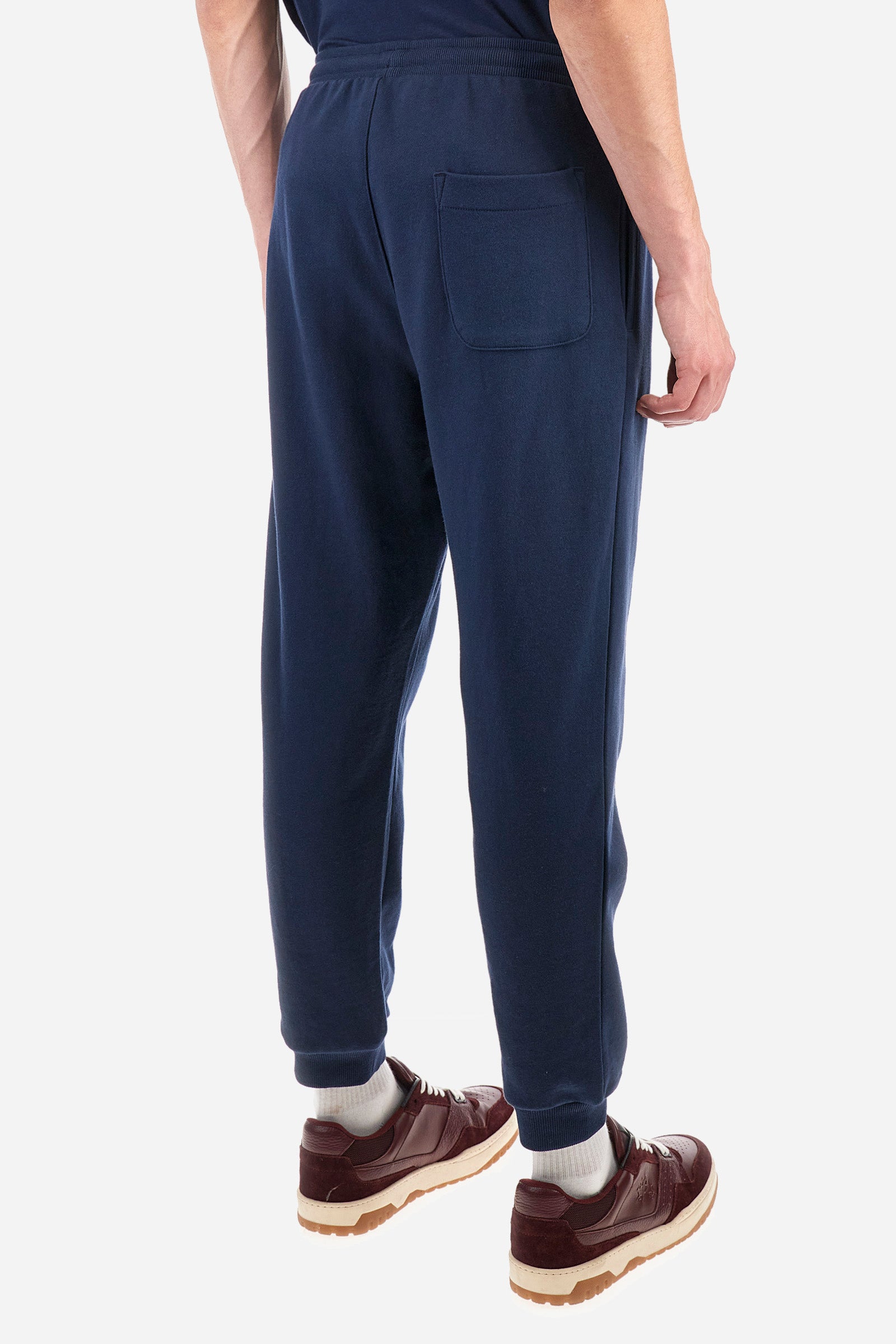 Pantalone jogging regular fit in cotone - Zakai