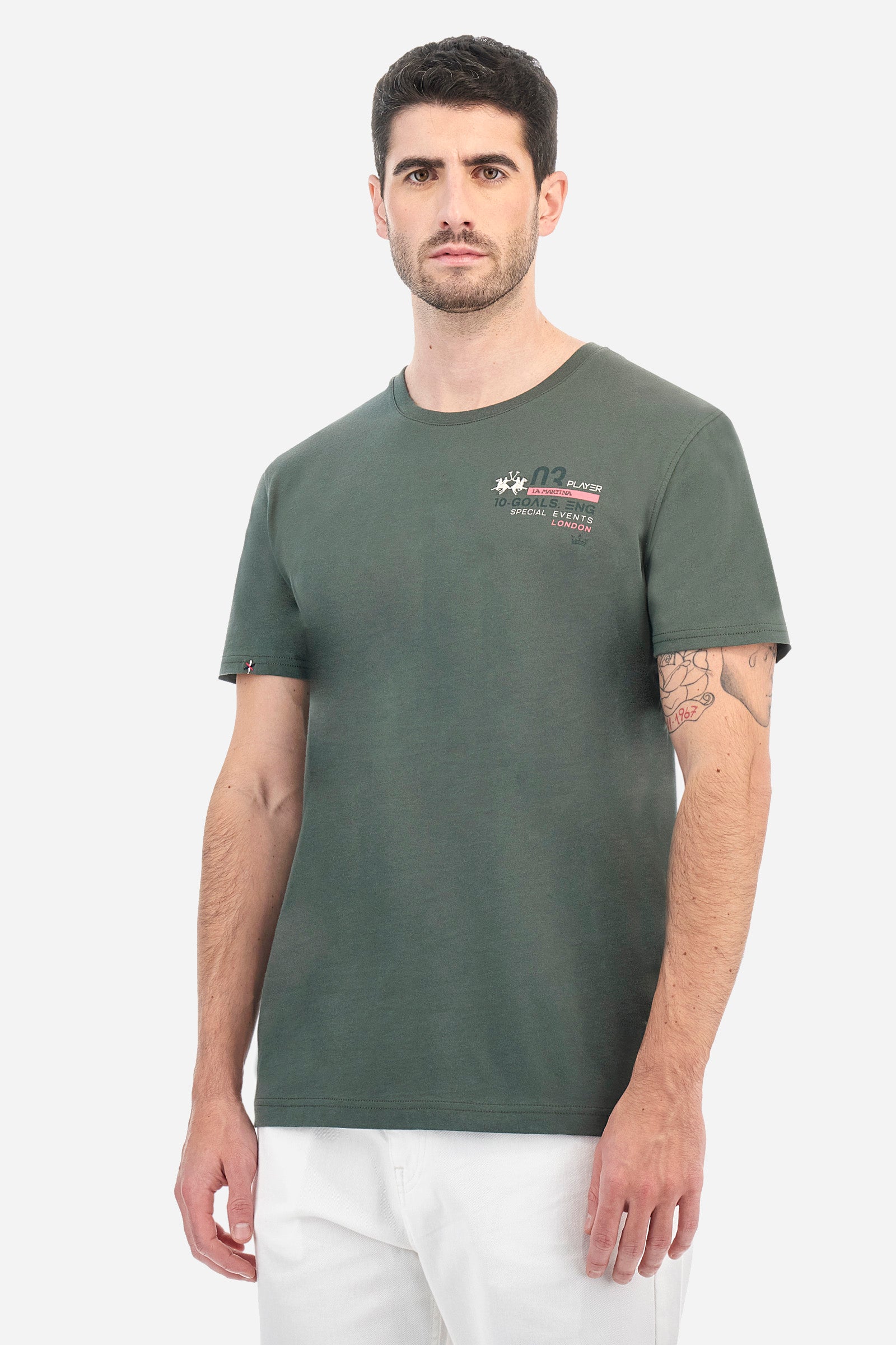 T-shirt in jersey cotton in regular fit - Austen