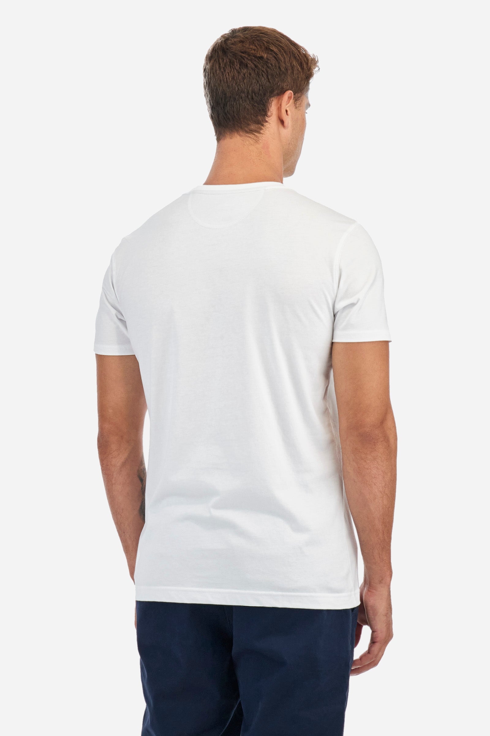 T-shirt coupe classique en coton - Zahur