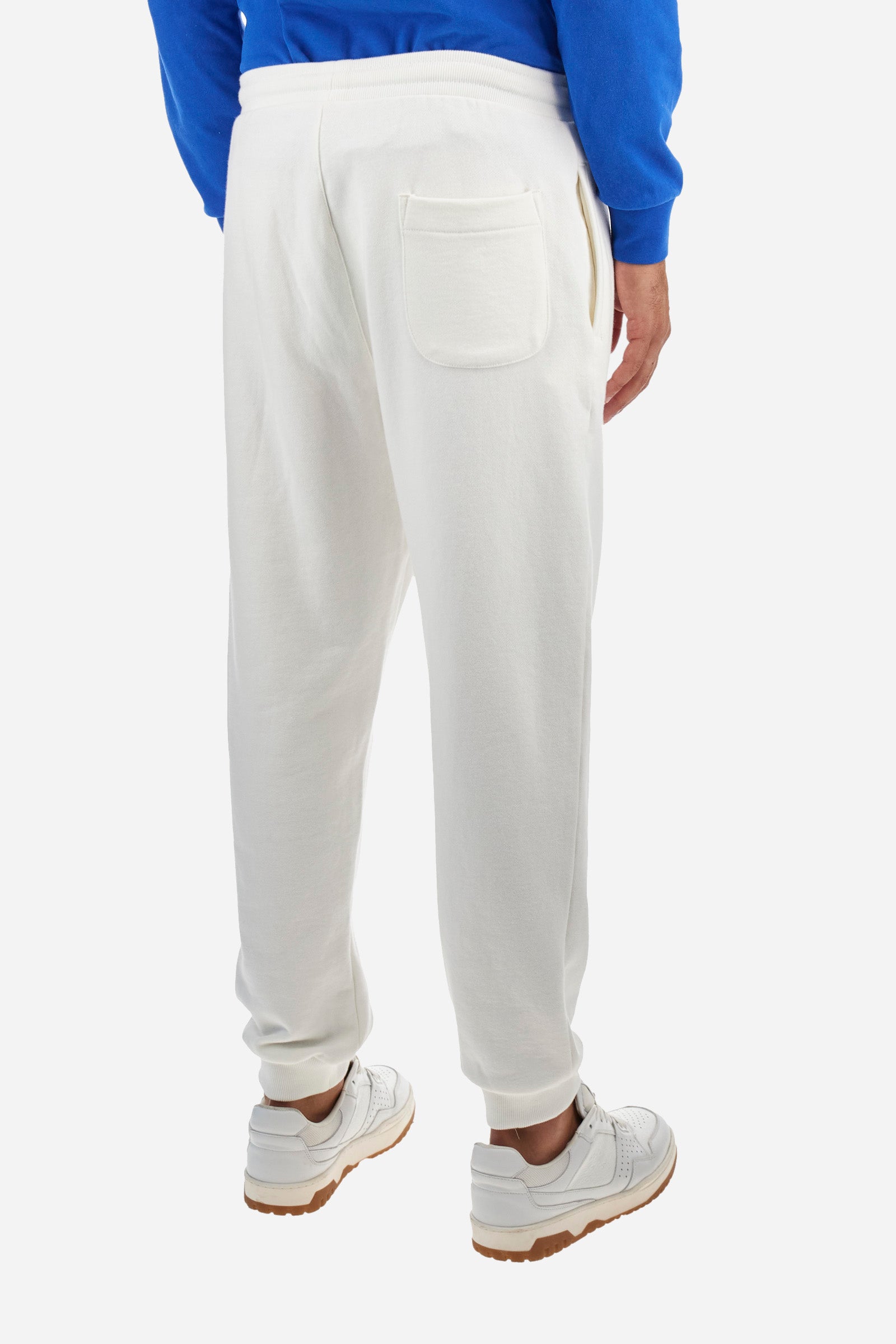 Regular fit cotton jogging bottoms - Zakai