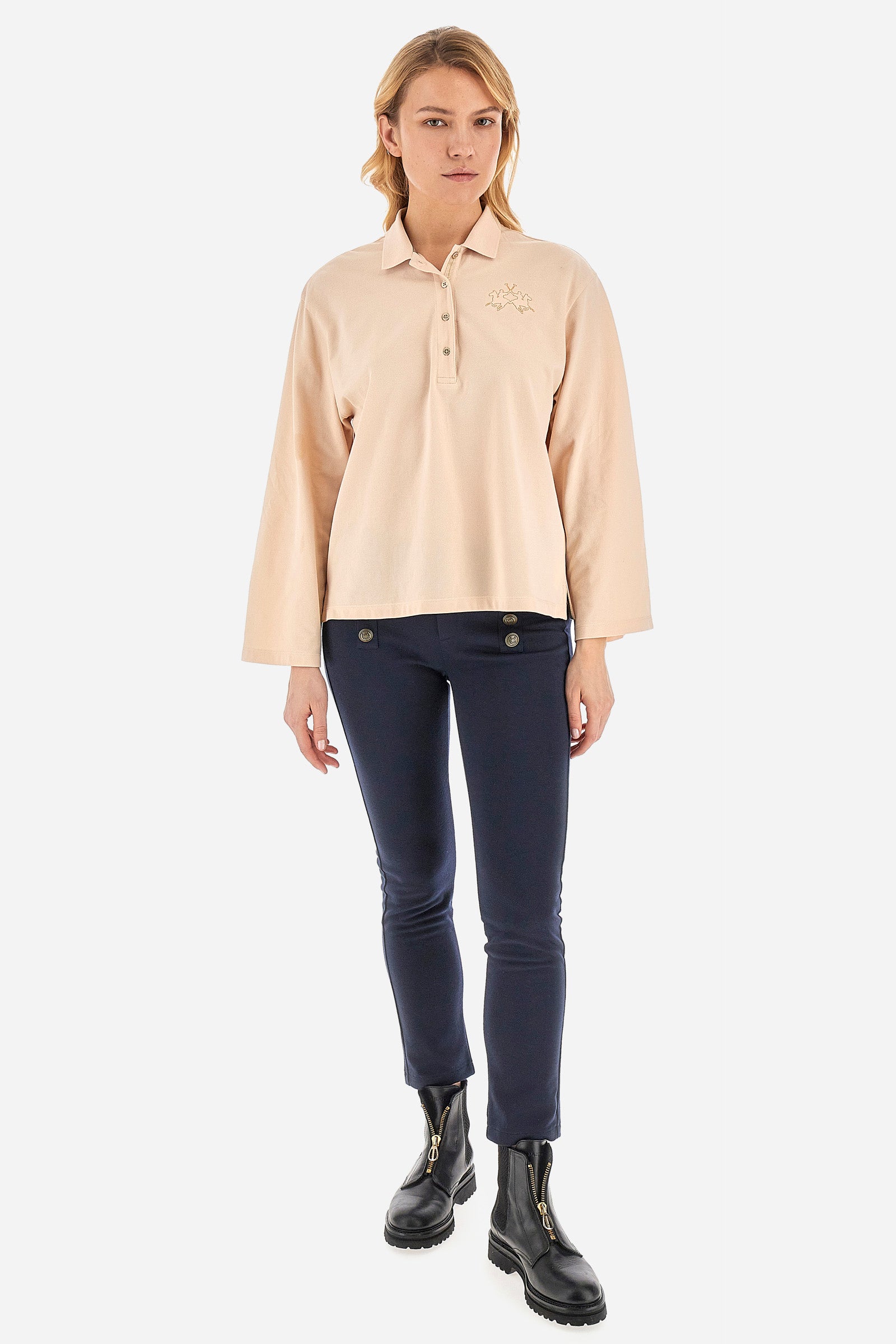 Damen -Poloshirt regular fit - Welch