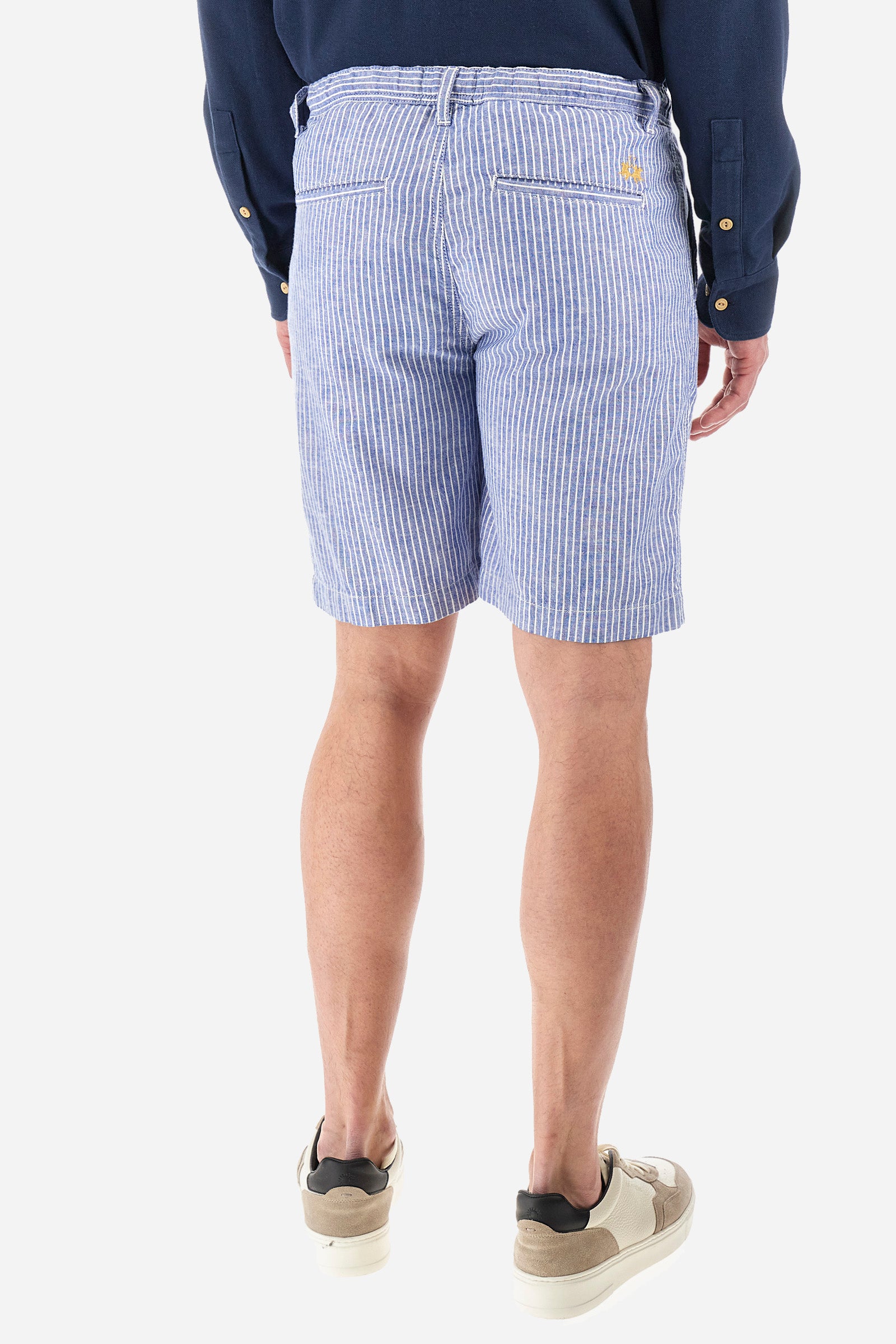 Regular-fit chino Bermudas in cotton - Young