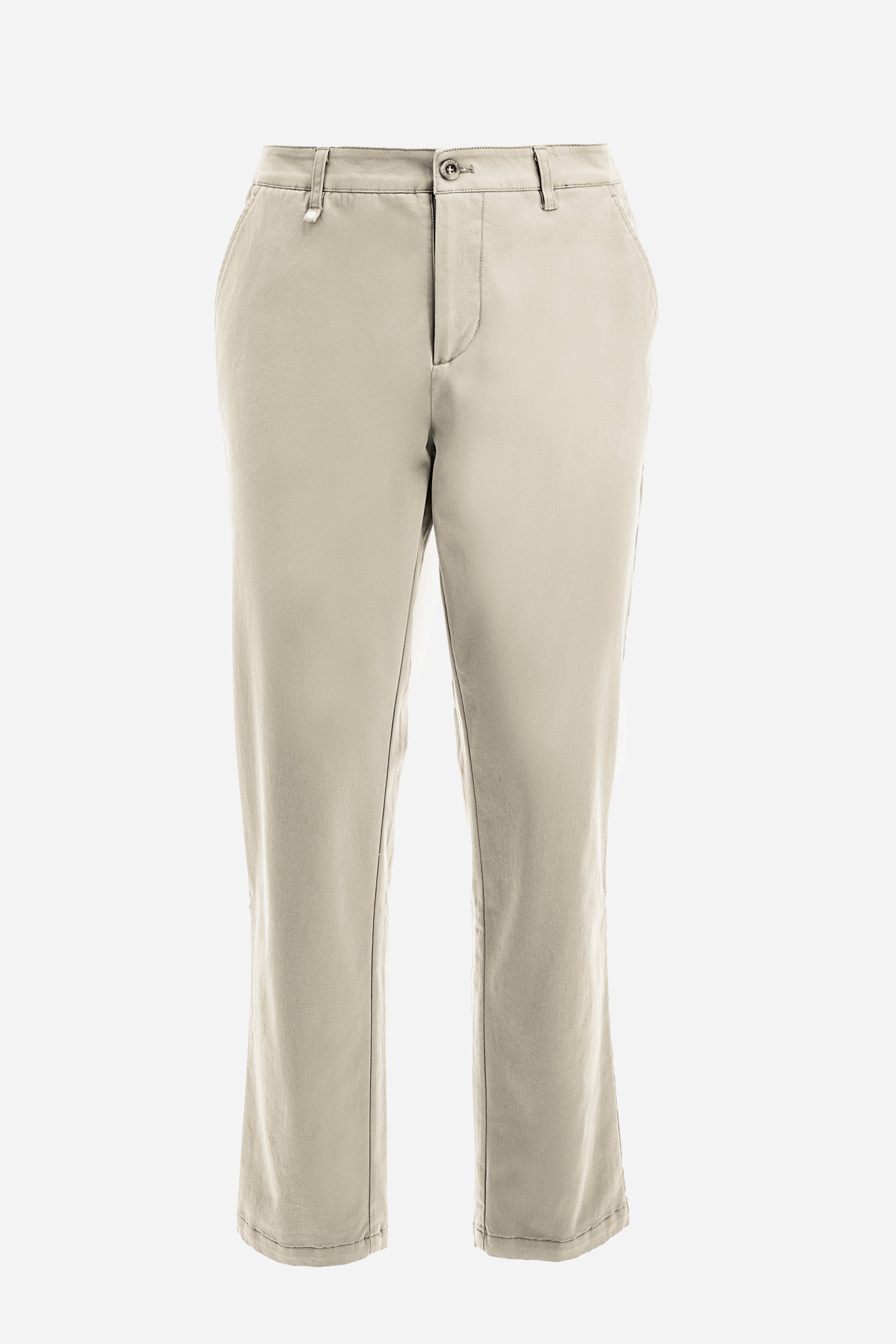 Pantalon chino en coton stretch coupe classique - Zenovio