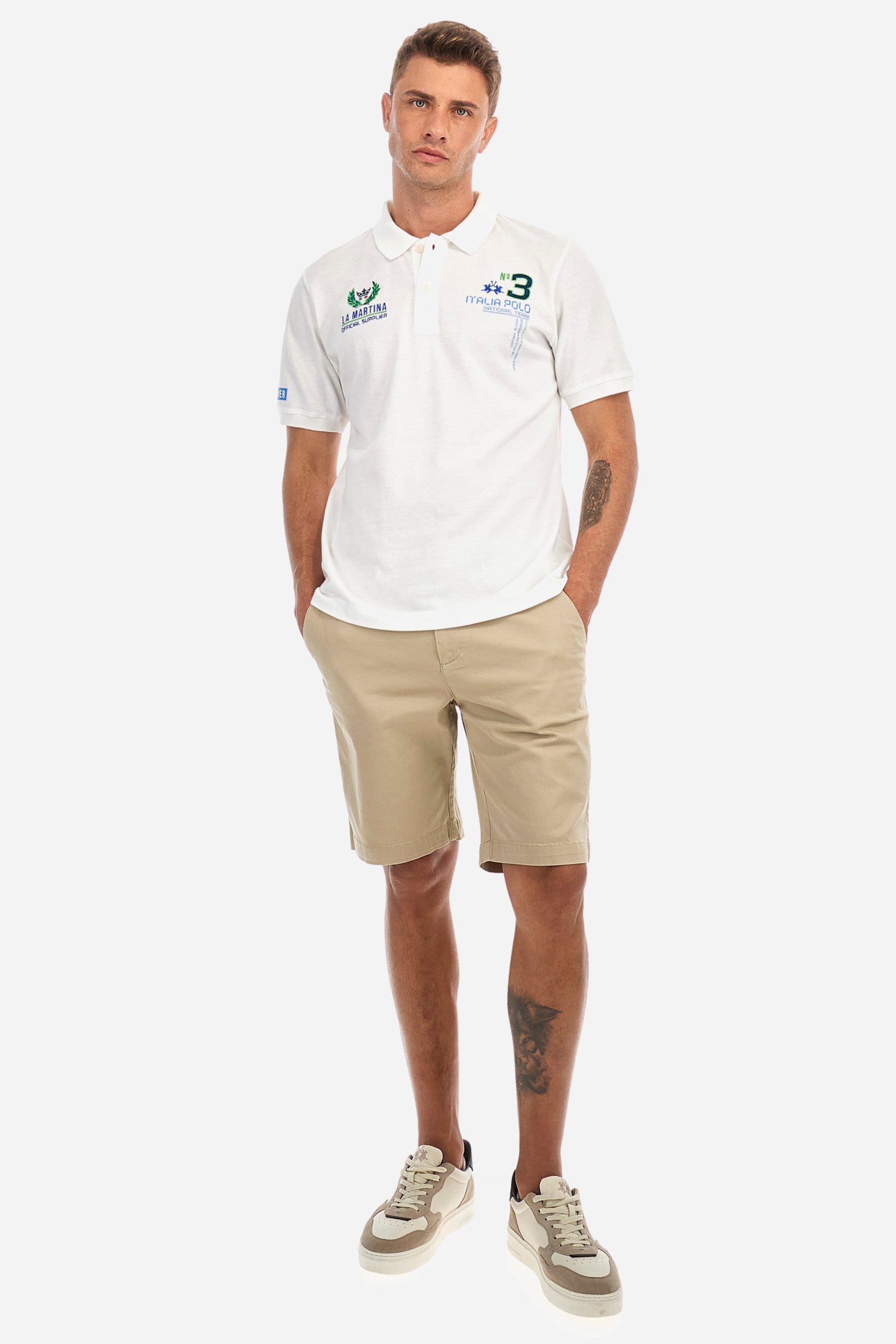 Polo regular fit in cotone - Italia Summer Capsule