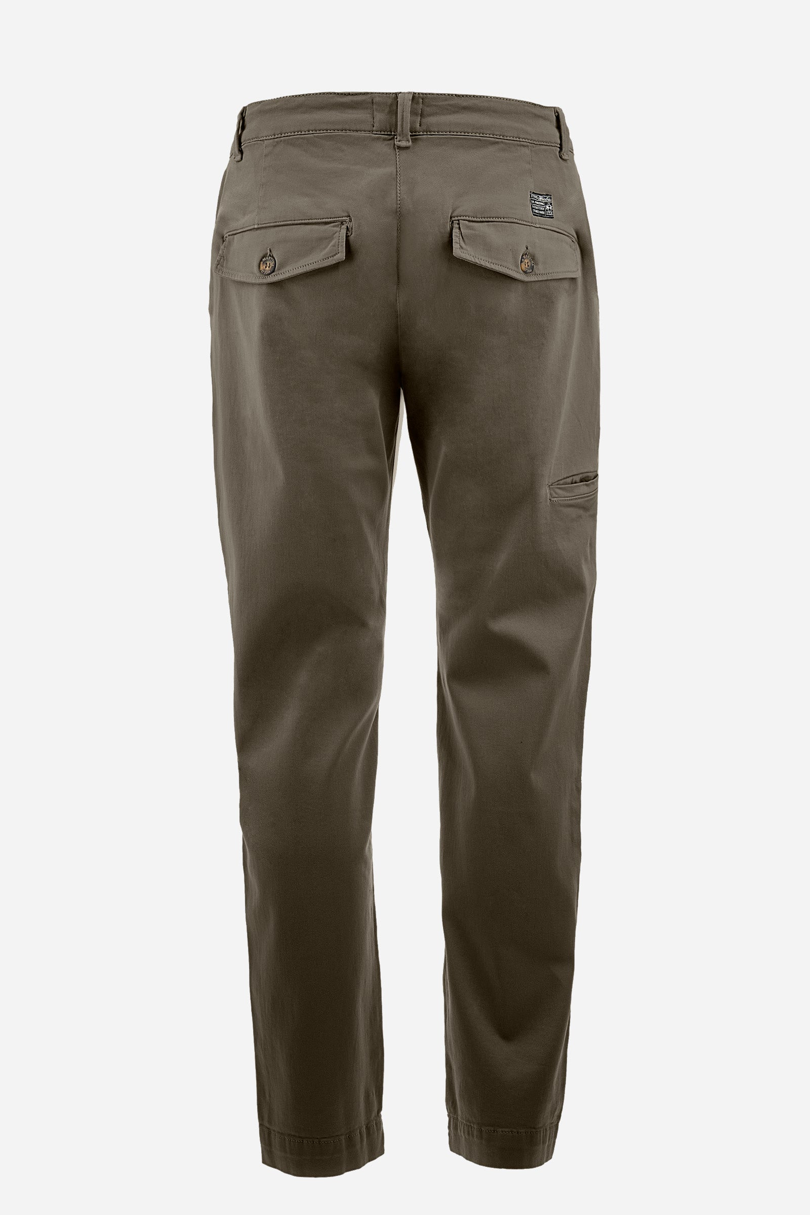 Pantalon chino en coton stretch avec coupe classique - Zivon