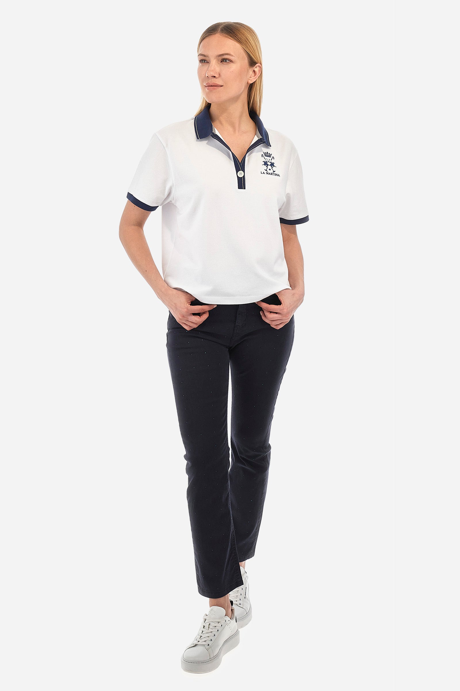 Damen-Poloshirt Regular Fit - Yaayaa