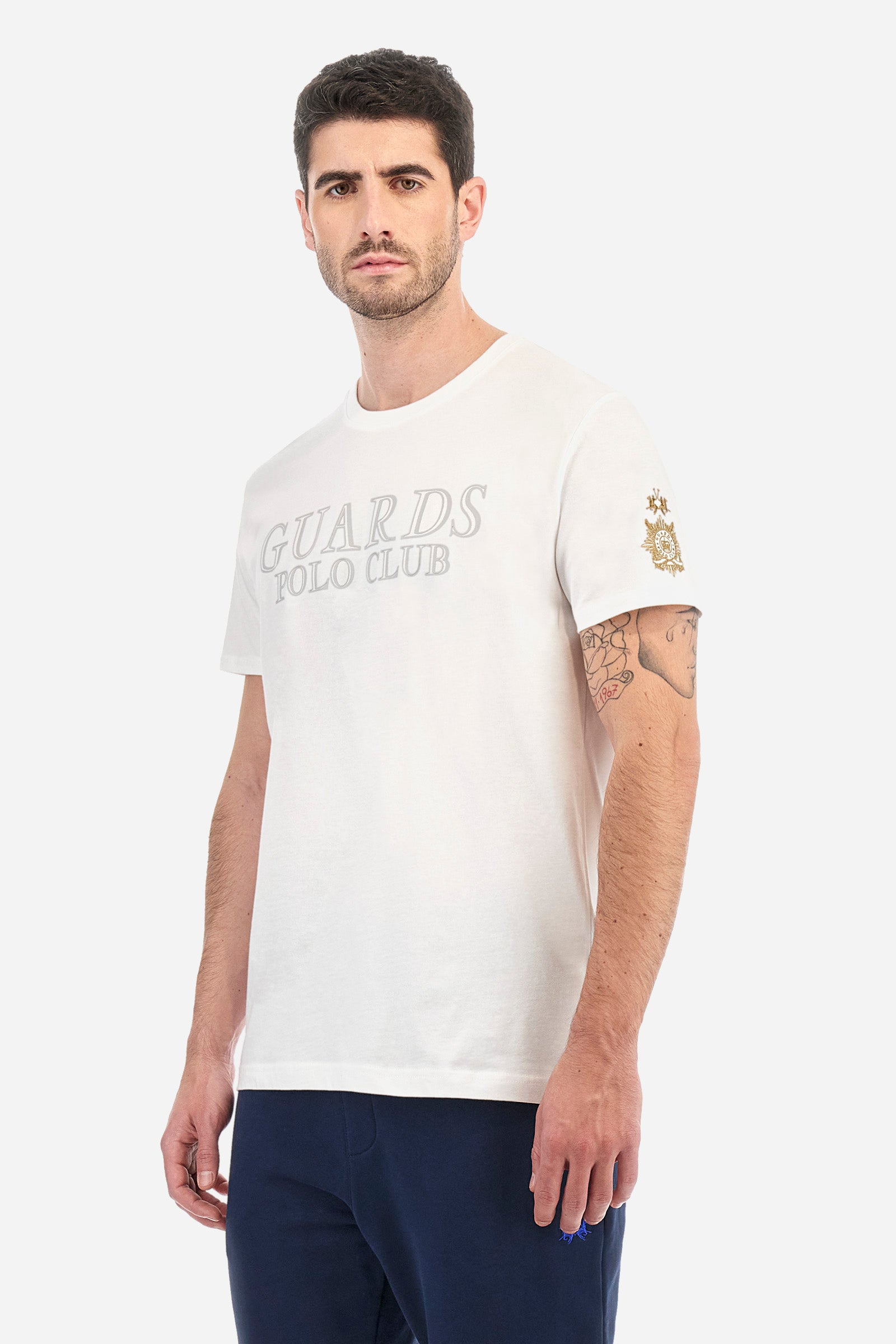 T-shirt Guards en Jersey de Coton - Anselm