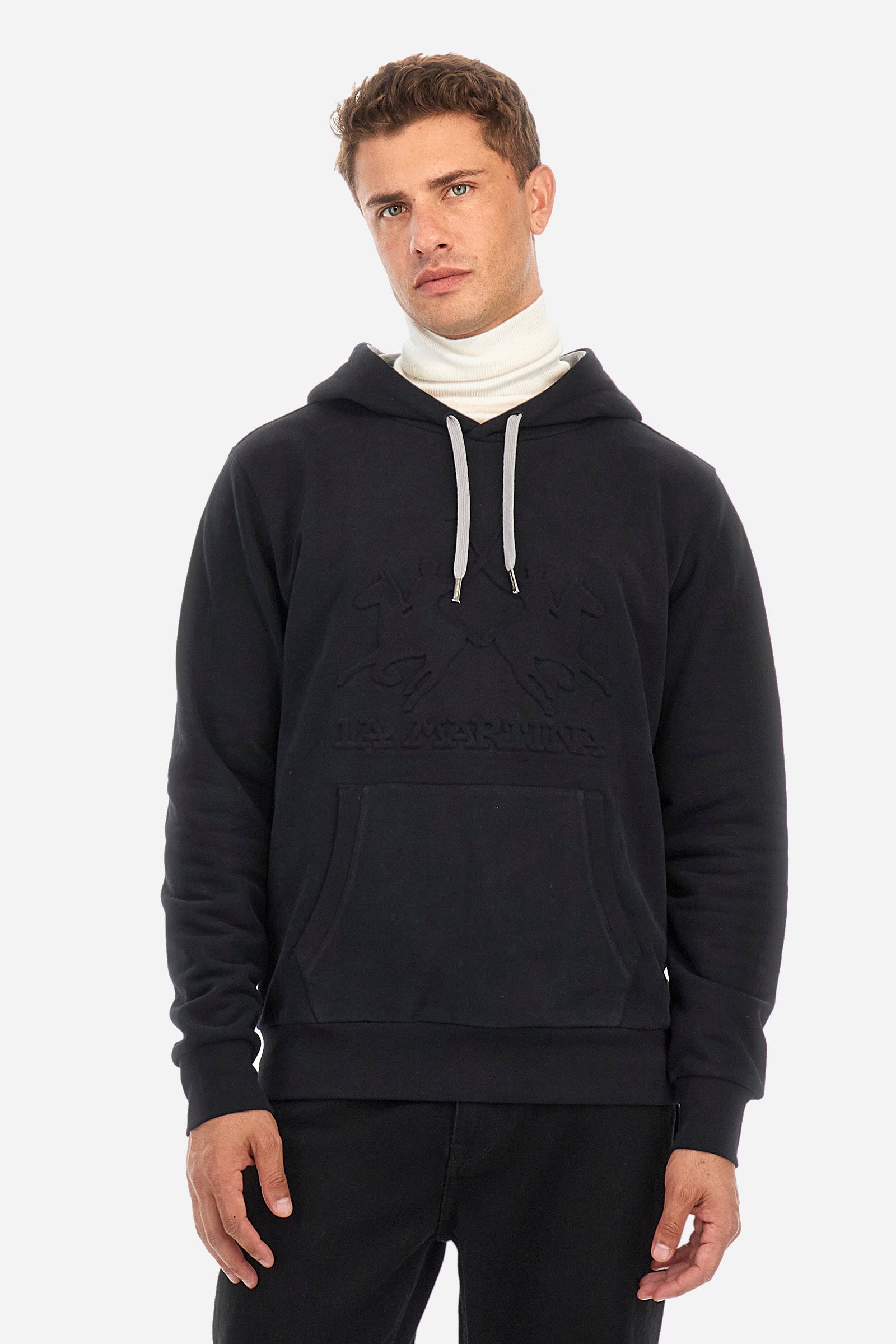 Regular-fit sweatshirt in cotton - Zackie