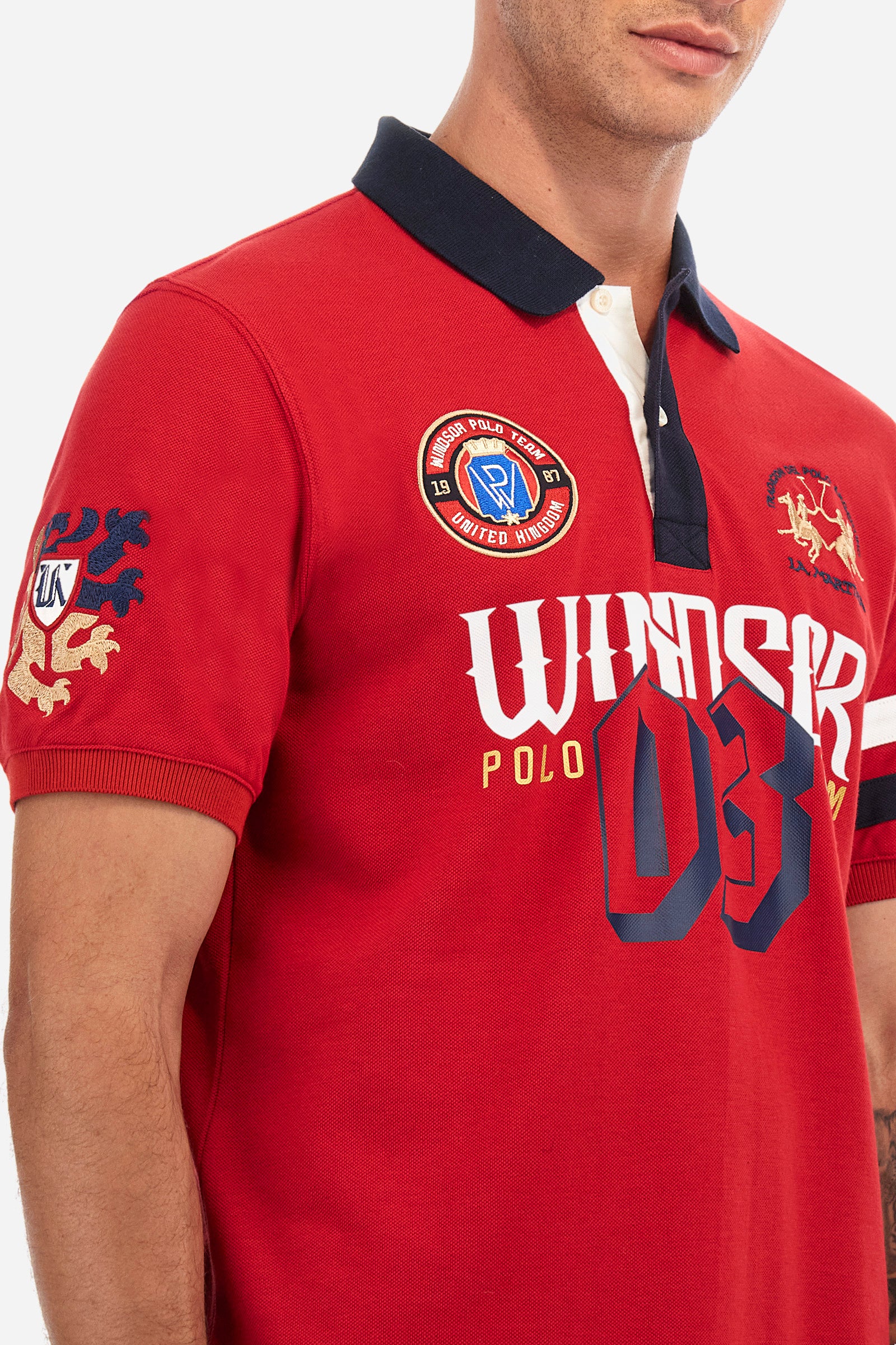 Poloshirt aus Baumwolle, Regular Fit – Windsor Summer Capsule