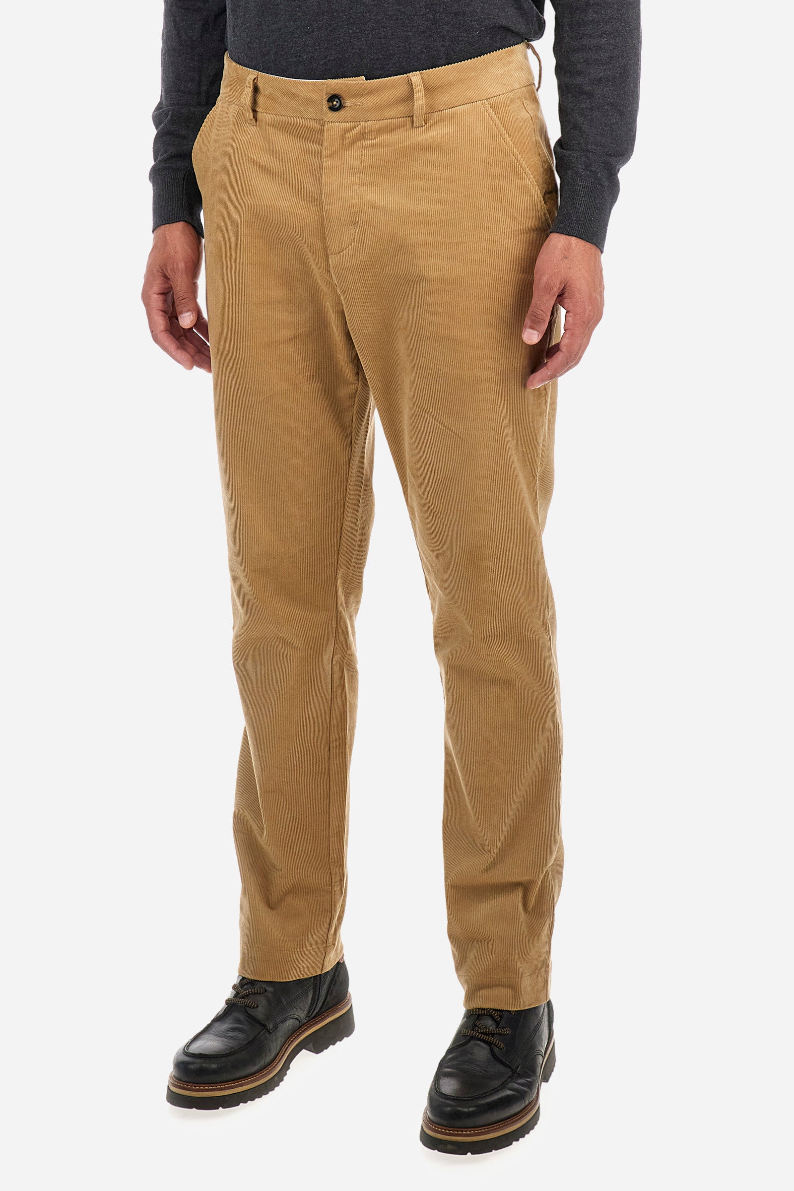 Pantalone chino regular fit in cotone - Zelino