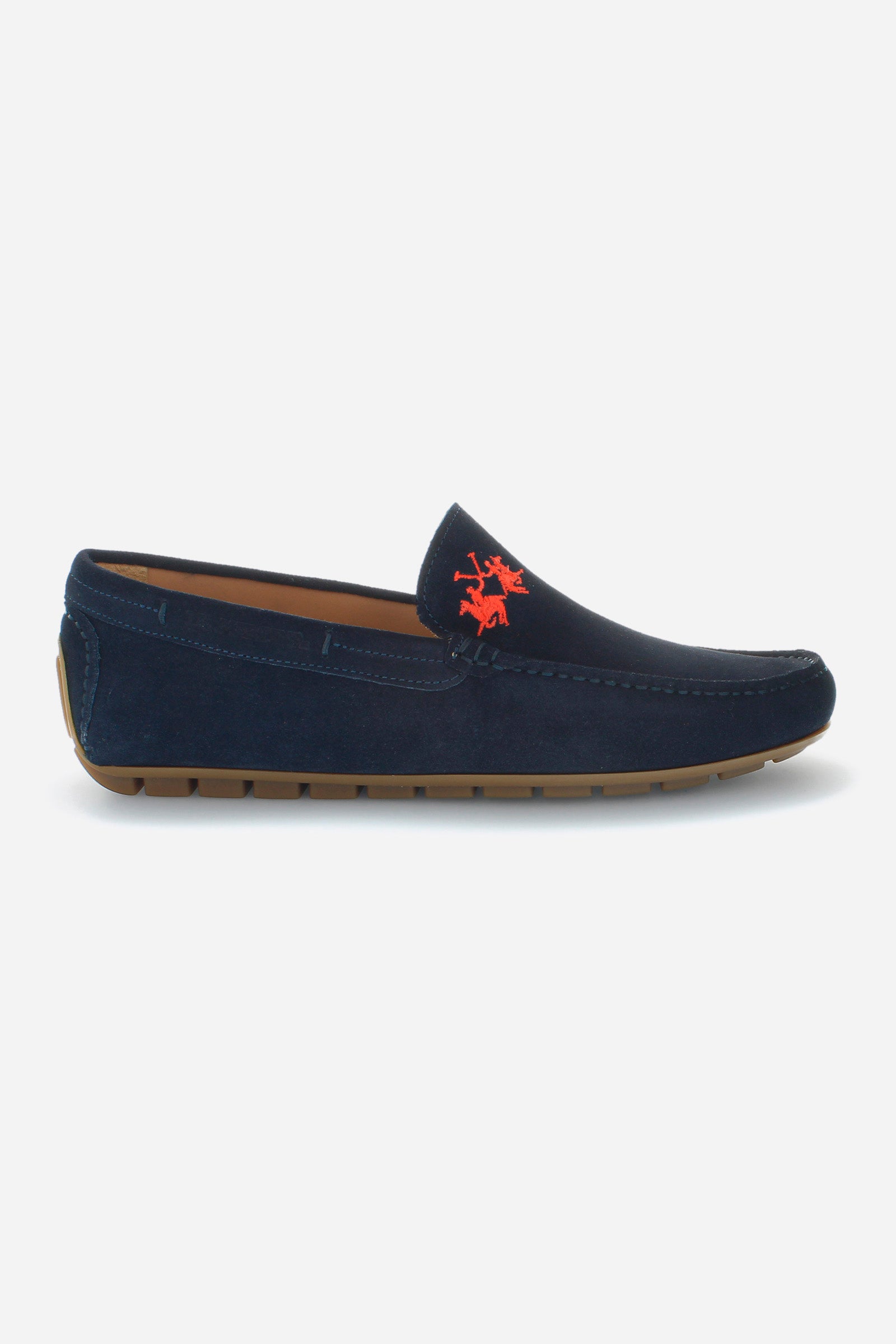 Suede moccasins