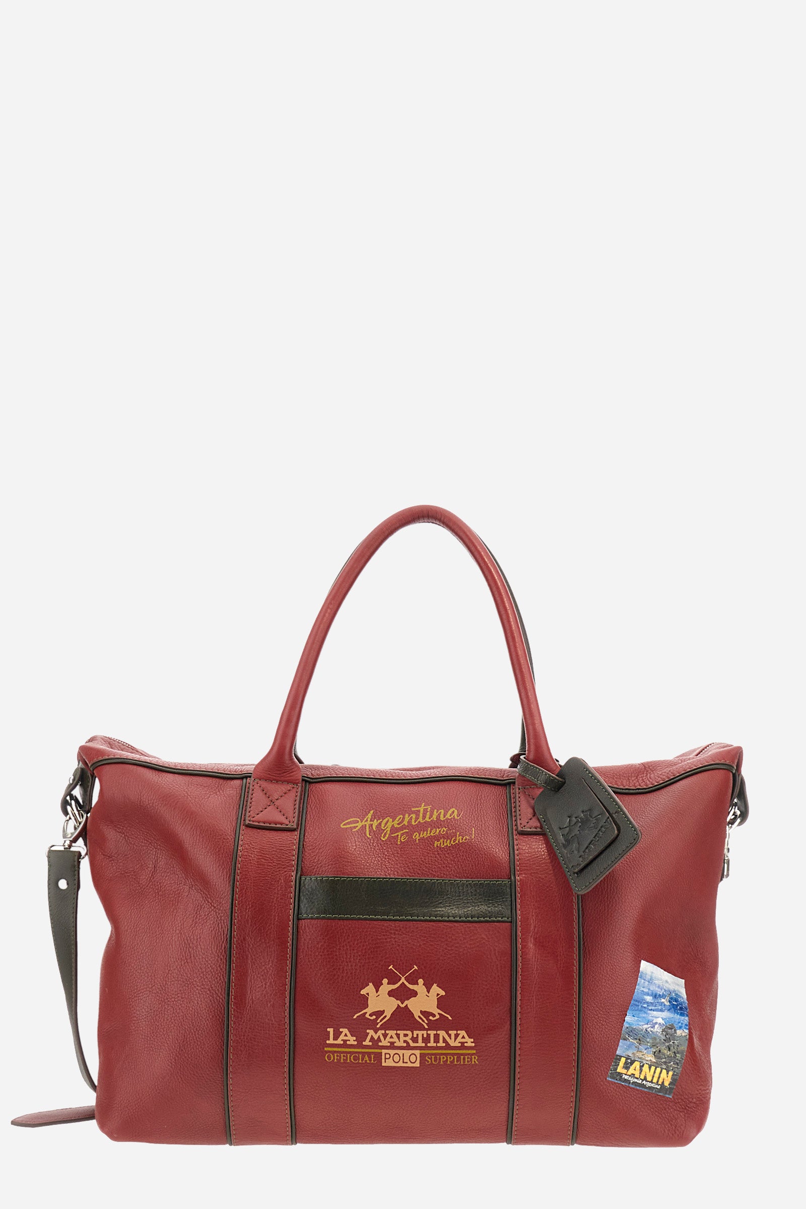 Unisex Leather Duffel Bag - Escudo