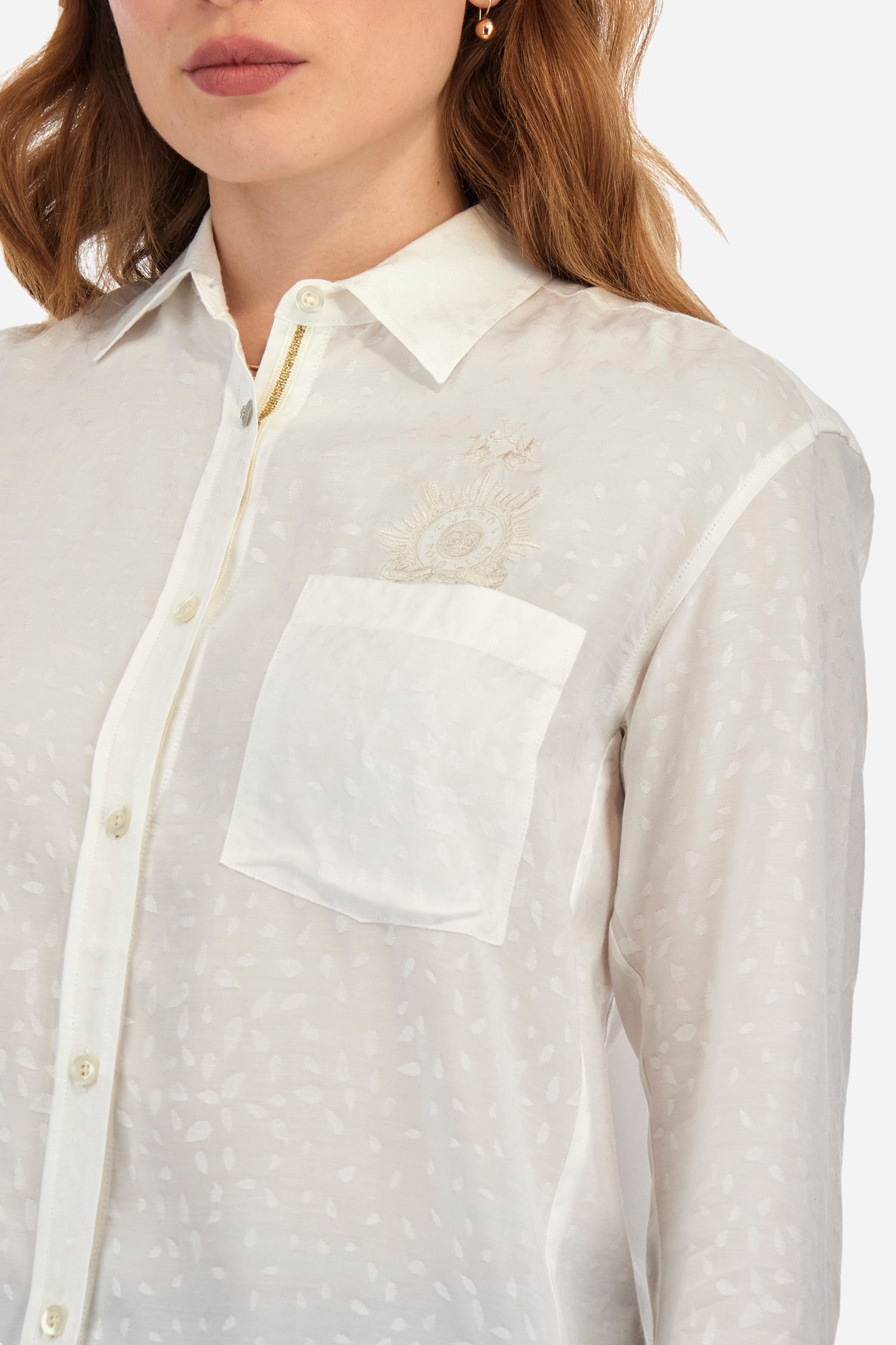 Regular fit Guards shirt in viscose - Zafira