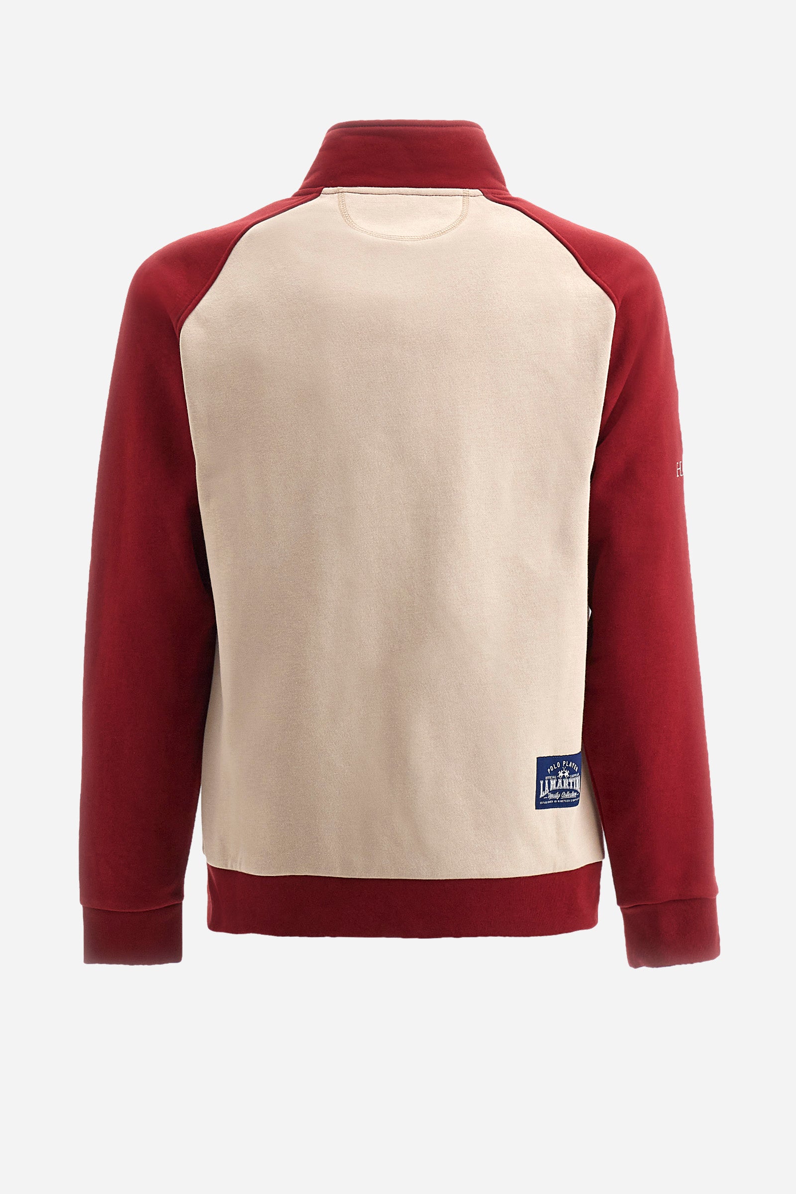 Regular fit cotton blend sweatshirt - Zeppelin